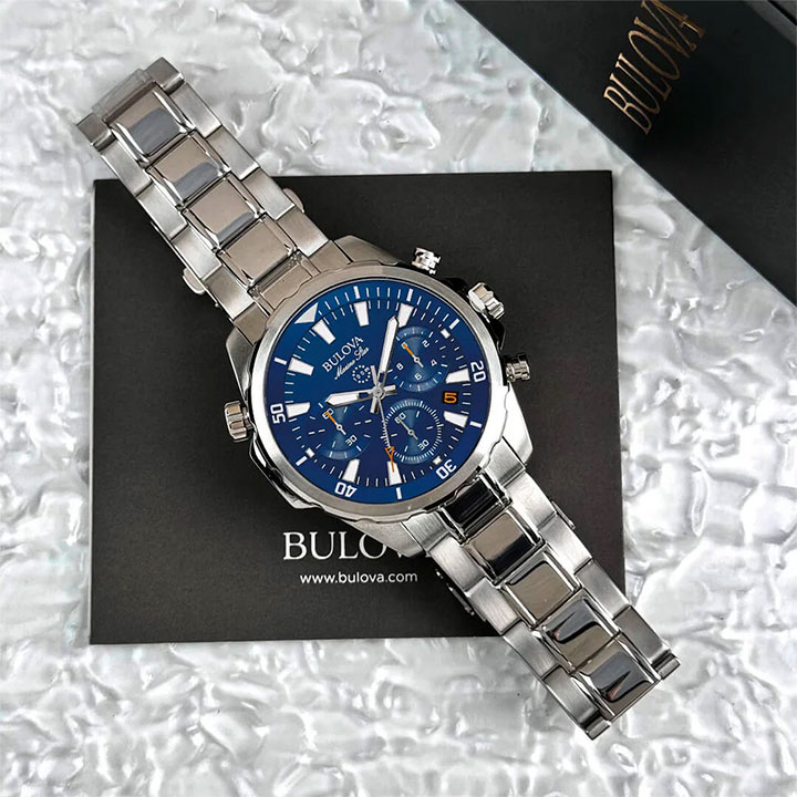 RELOJ BULOVA MARINE STAR 96B256 - 2