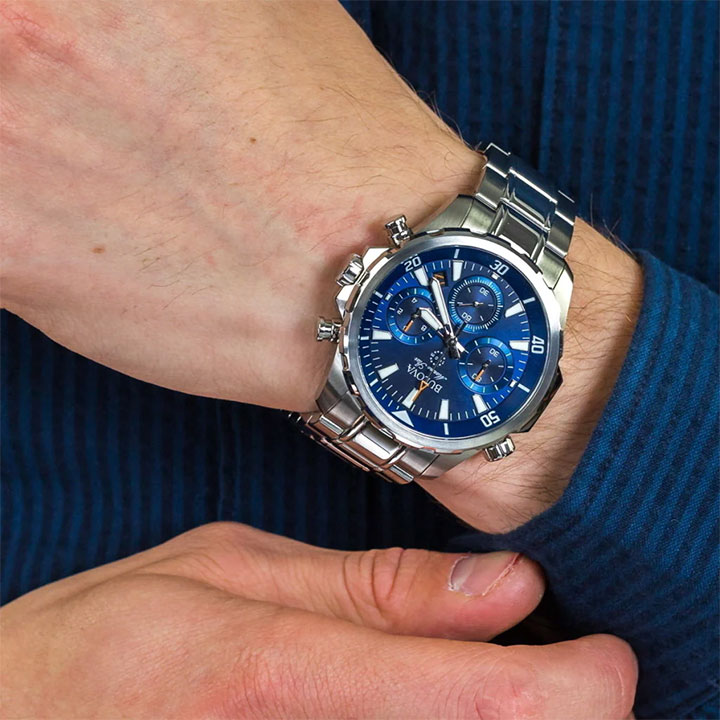 RELOJ BULOVA MARINE STAR 96B256 - 9