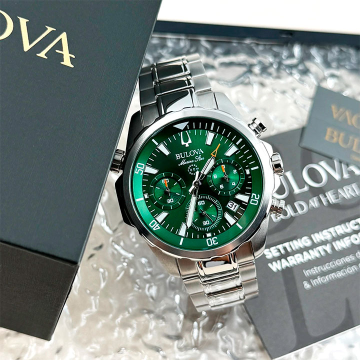 RELOJ BULOVA MARINE STAR 96B396 - 4