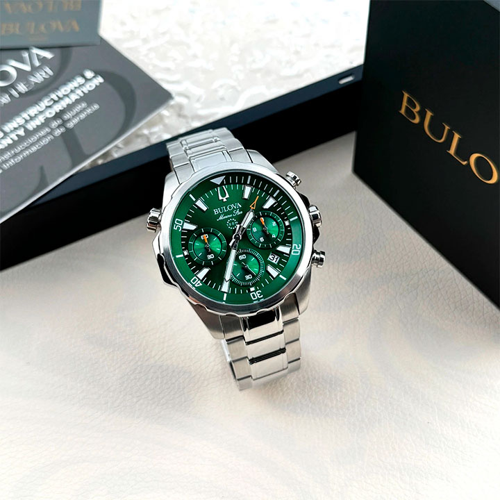 RELOJ BULOVA MARINE STAR 96B396 - 6