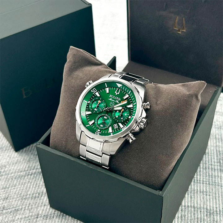RELOJ BULOVA MARINE STAR 96B396 - 8
