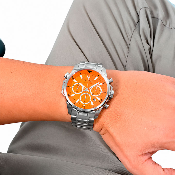RELOJ BULOVA MARINE STAR 96B395 - 9