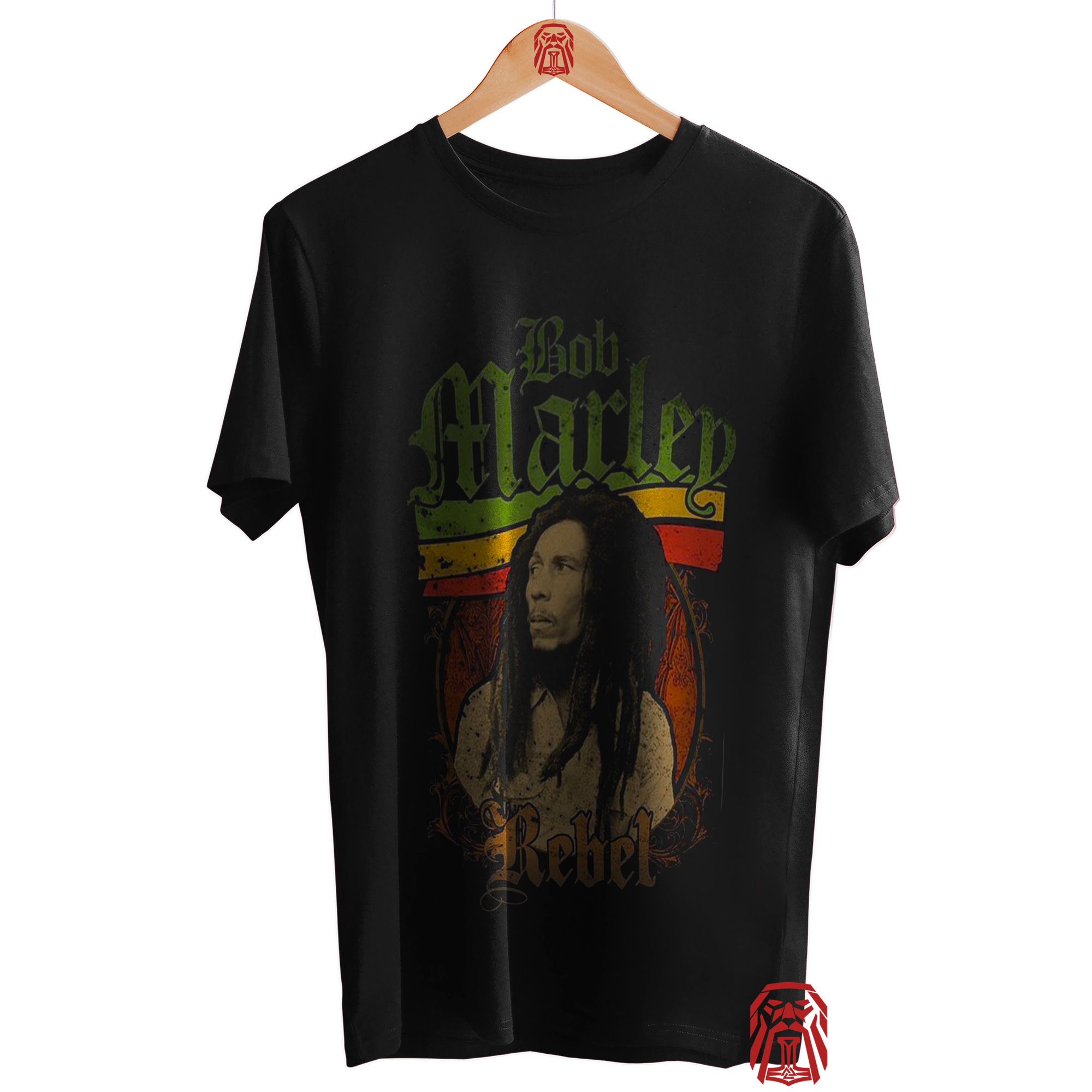 POLO MANGA CORTA ALGODÓN UNISEX ODIN2013 PERSONALIZADO MOTIVO BOB MARLEY 01 - 1