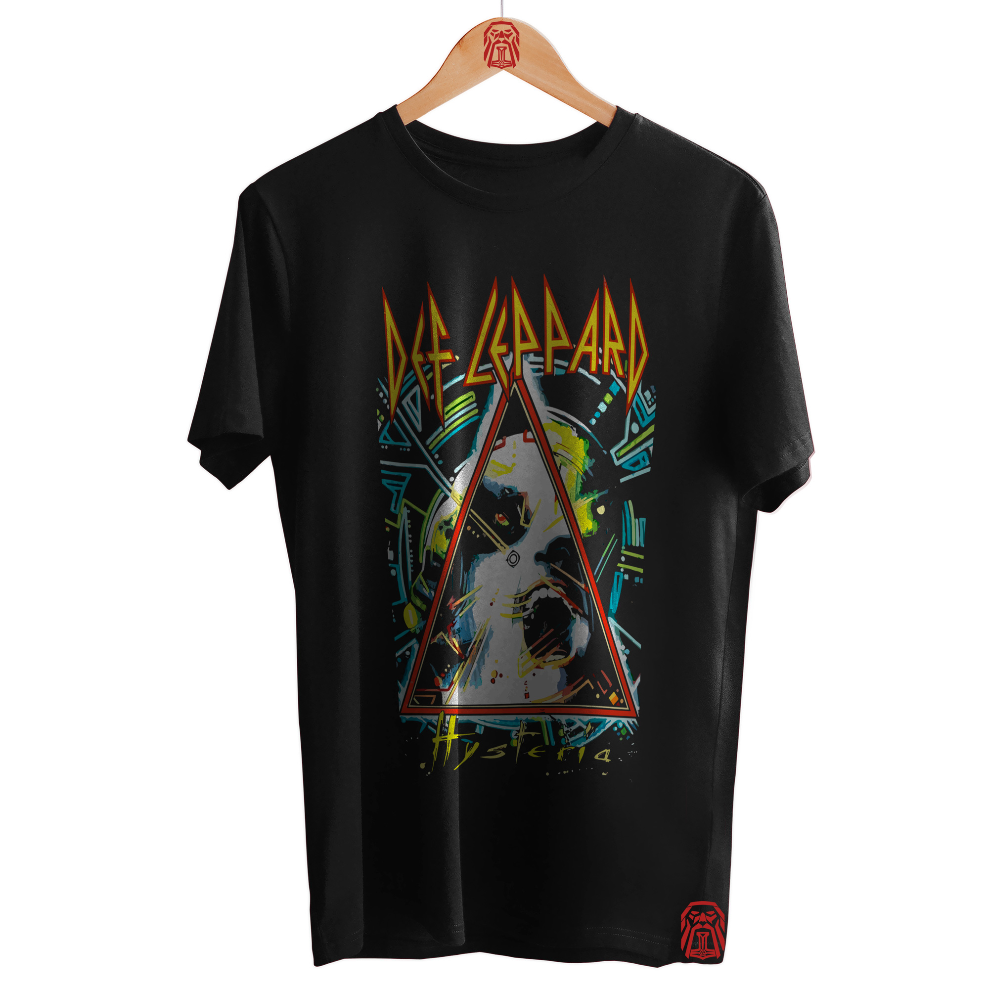 POLO ALGODÓN UNISEX ODIN2013 PERSONALIZADO MOTIVO BANDA DEF LEPPARD 03 - 1