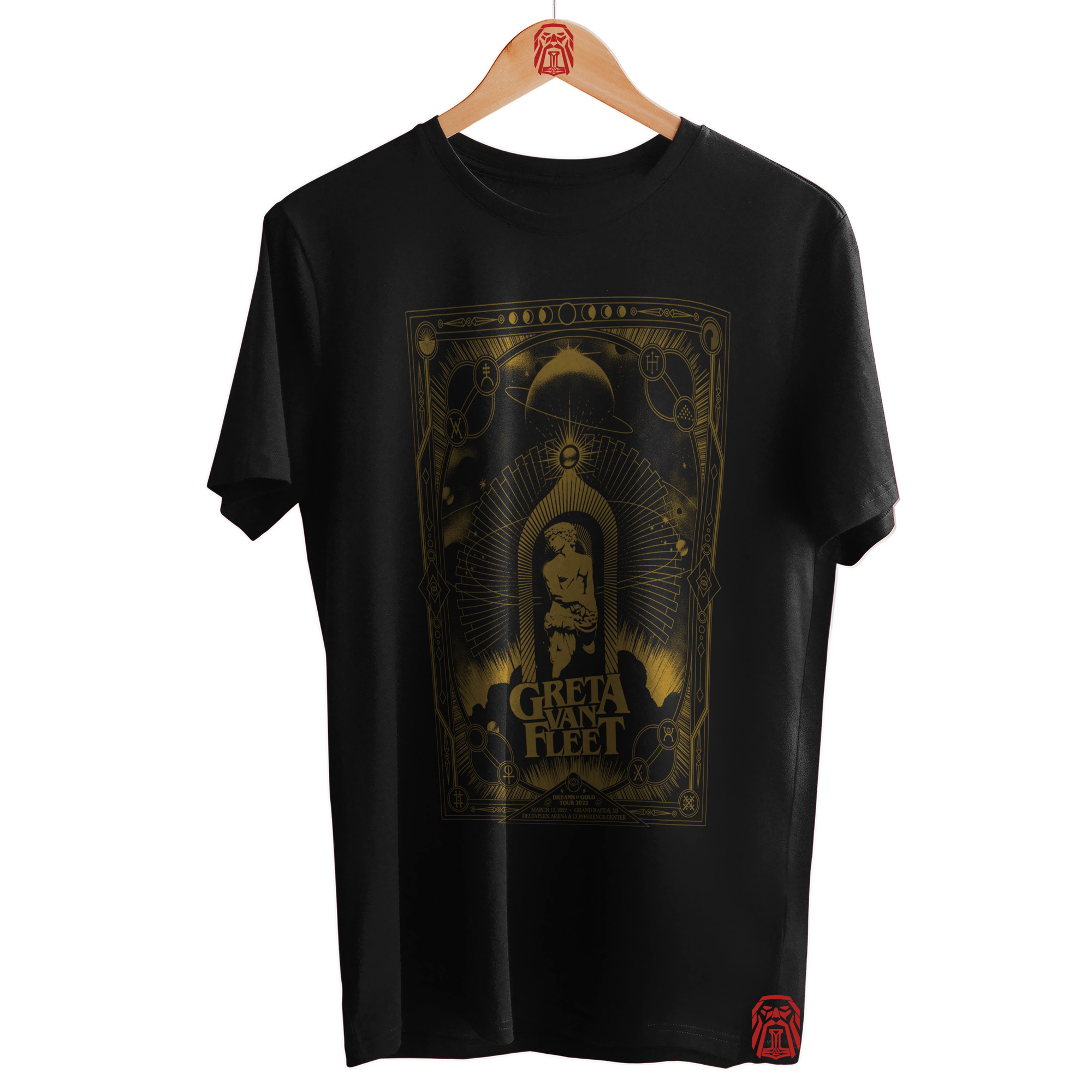 POLO ALGODÓN UNISEX ODIN2013 PERSONALIZADO MOTIVO BANDA GRETA VAN FLEET 02 - 1