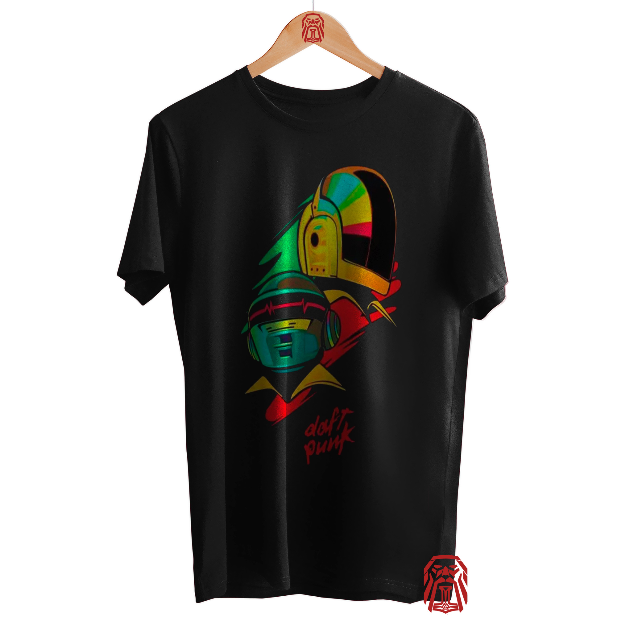 POLO ALGODÓN UNISEX ODIN2013 PERSONALIZADO MOTIVO BANDA DAFT PUNK 02 - 1