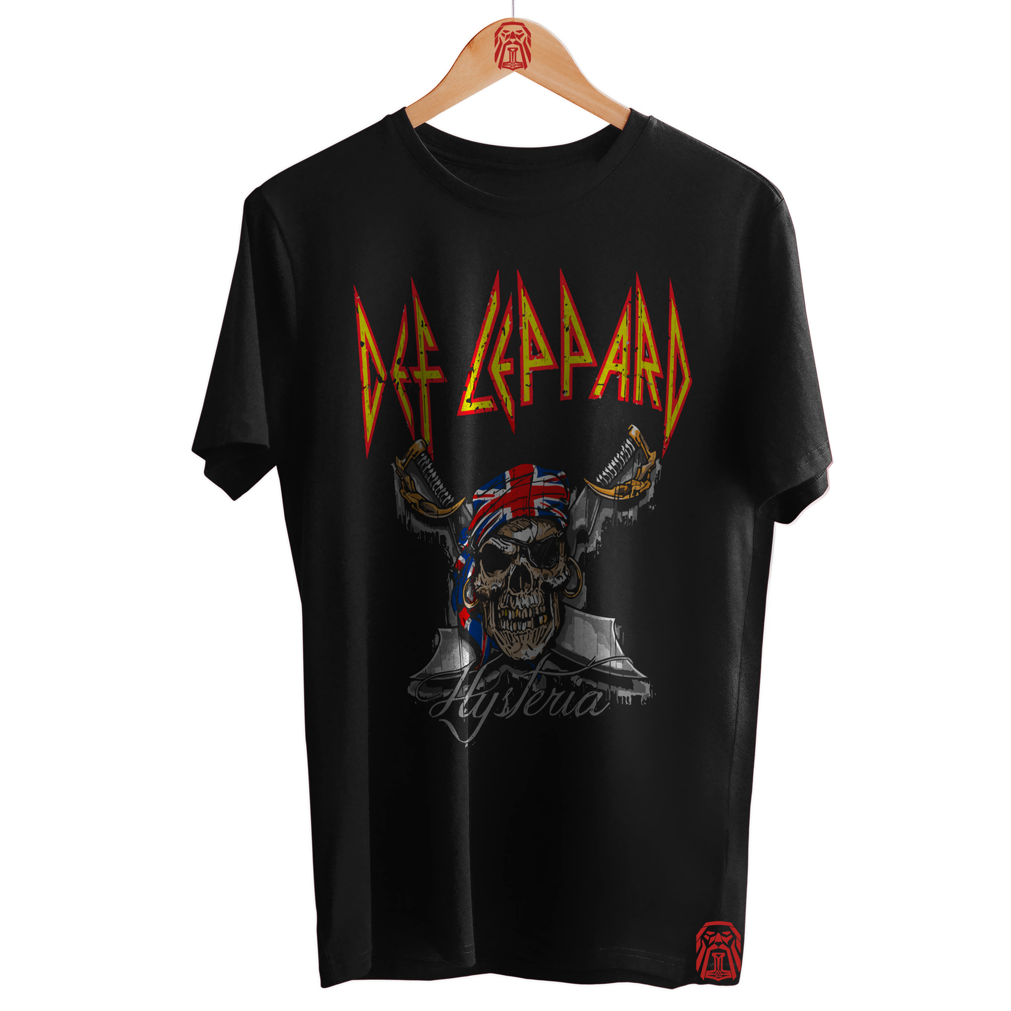 POLO ALGODÓN UNISEX ODIN2013 PERSONALIZADO MOTIVO BANDA DEF LEPPARD 02 - 1