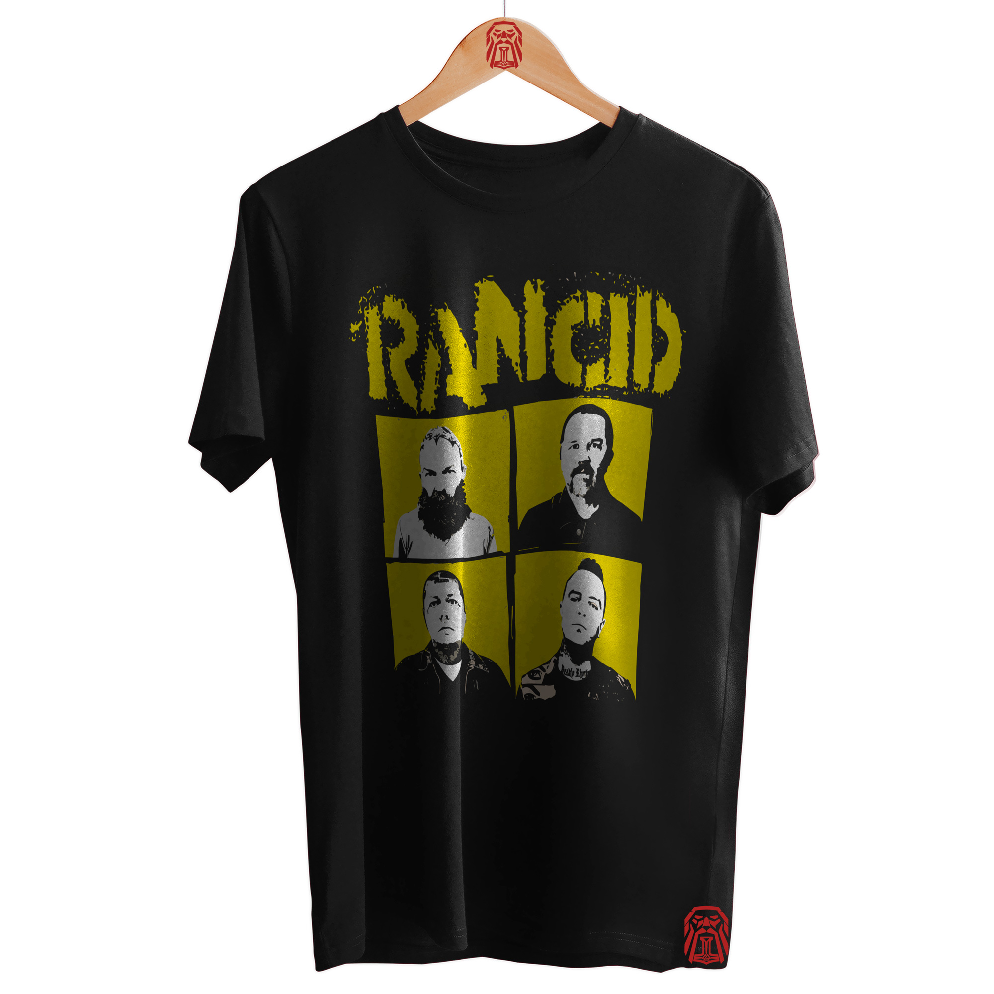 POLO ALGODÓN UNISEX ODIN2013 PERSONALIZADO MOTIVO BANDA RANCID 01 - 1