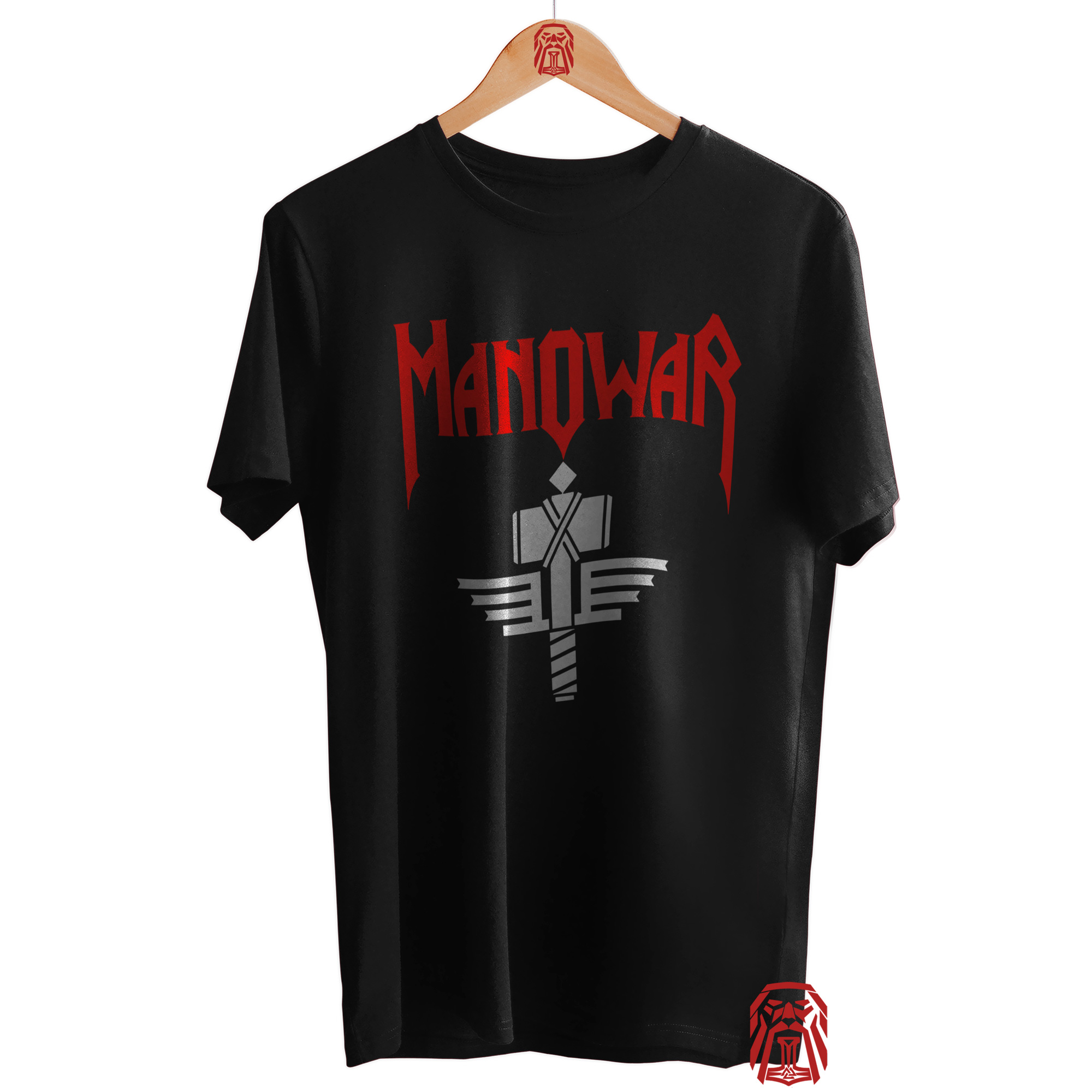 POLO ALGODÓN UNISEX ODIN2013 PERSONALIZADO MOTIVO BANDA MANOWAR 01 - 1