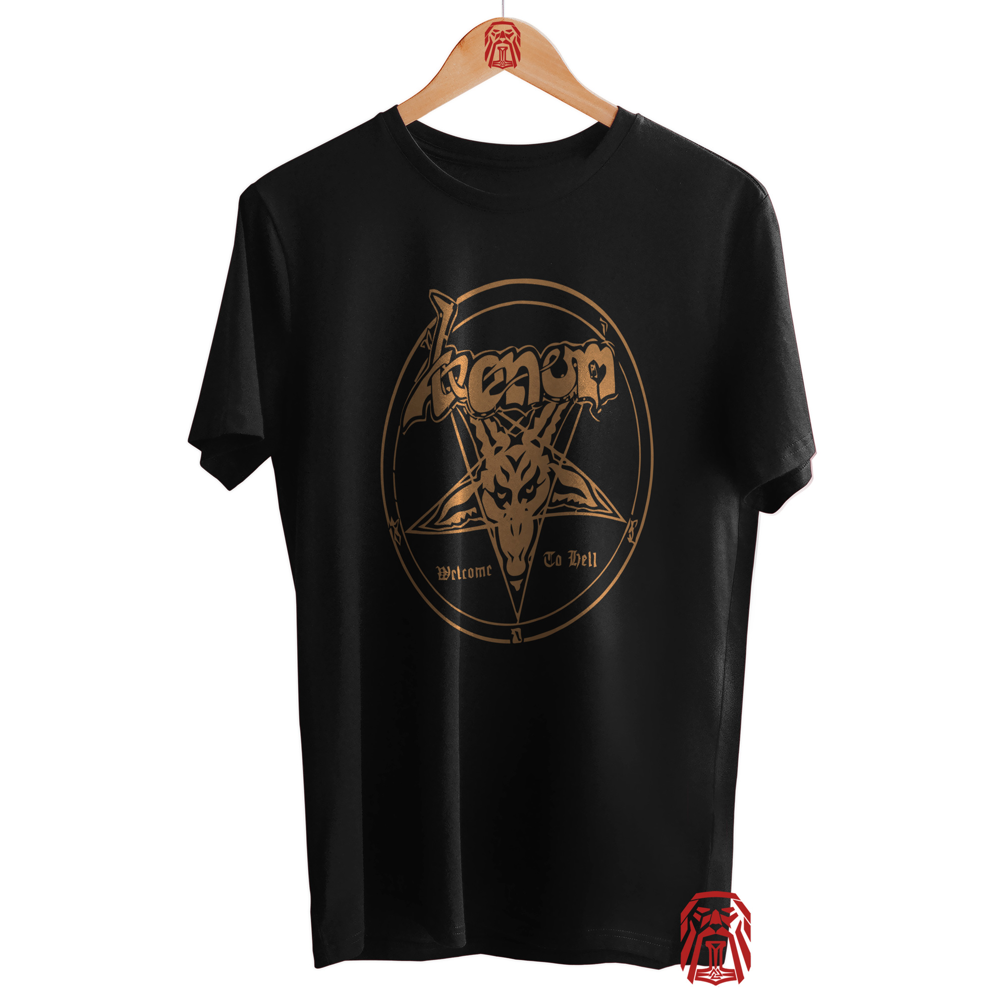 POLO ALGODÓN UNISEX ODIN2013 PERSONALIZADO MOTIVO BANDA VENOM 02 - 1