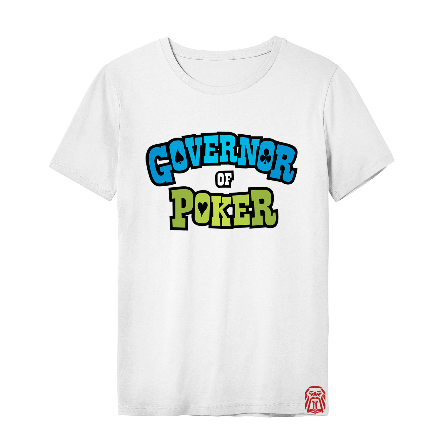 POLO ALGODÓN UNISEX ODIN2013 PERSONALIZADO MOTIVO VIDEOJUEGO GOVERNOR OF POKER 01 - 1