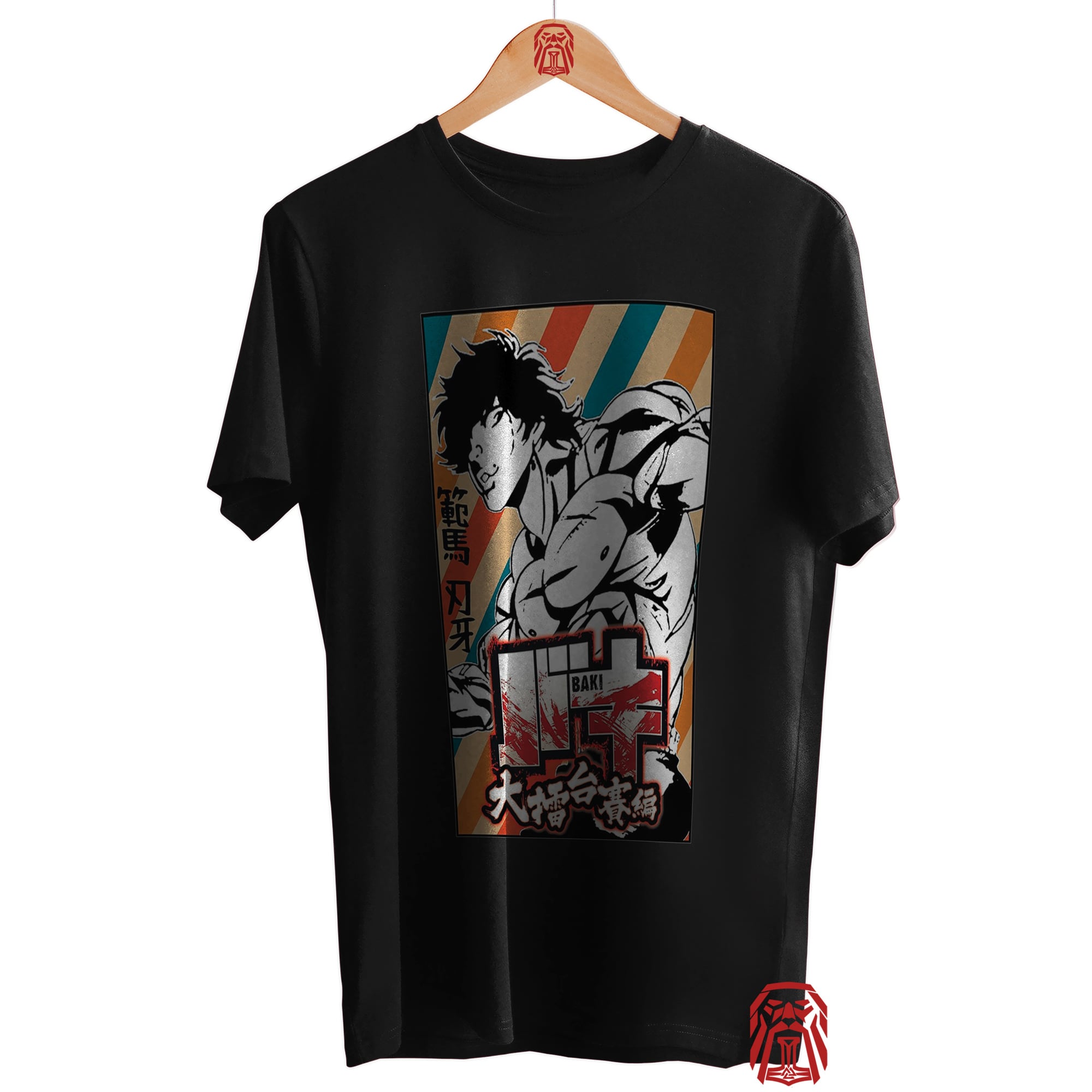 POLO ALGODÓN UNISEX ODIN2013 PERSONALIZADO MOTIVO BAKI THE GRAPPLER 01 - 1
