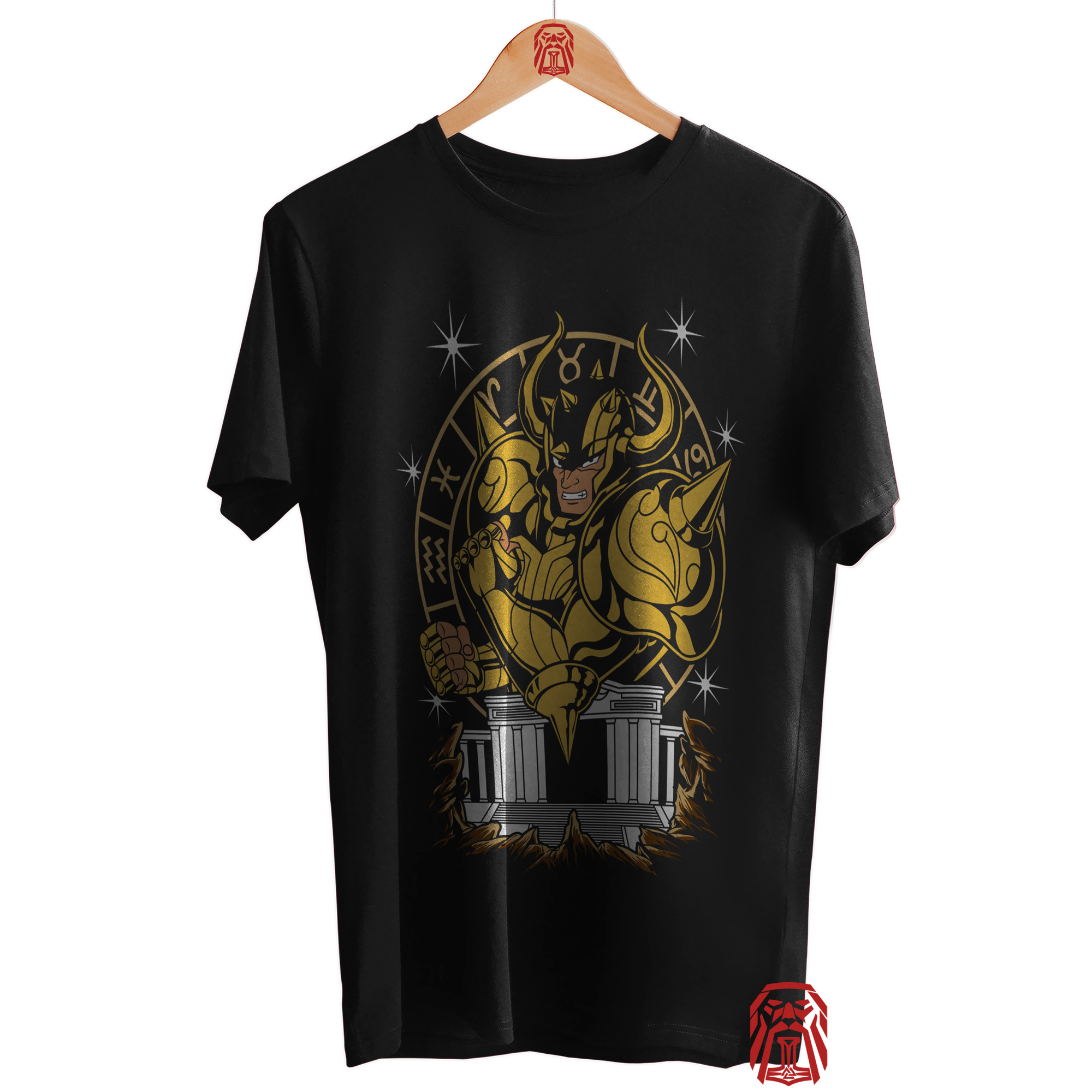 POLO ALGODÓN UNISEX ODIN2013 PERSONALIZADO MOTIVO LOS CABALLEROS DEL ZODIACO TAURO 01 - 1