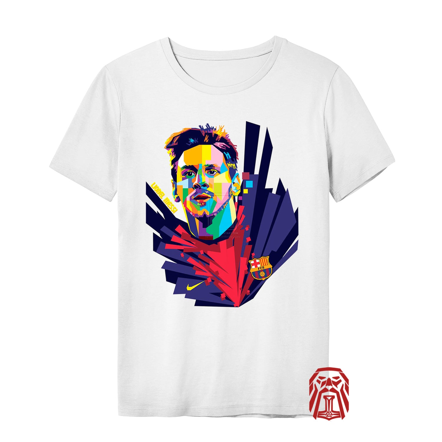 POLO ALGODÓN UNISEX ODIN2013 PERSONALIZADO MOTIVO MESSI 01 - 1