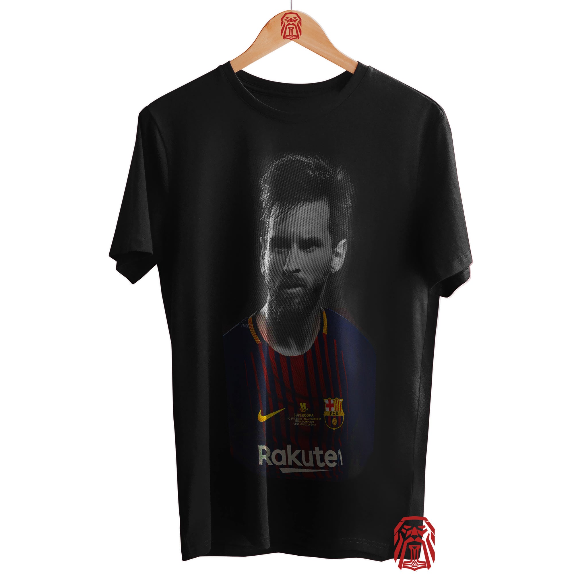 POLO ALGODÓN UNISEX ODIN2013 PERSONALIZADO MOTIVO MESSI 02 - 1