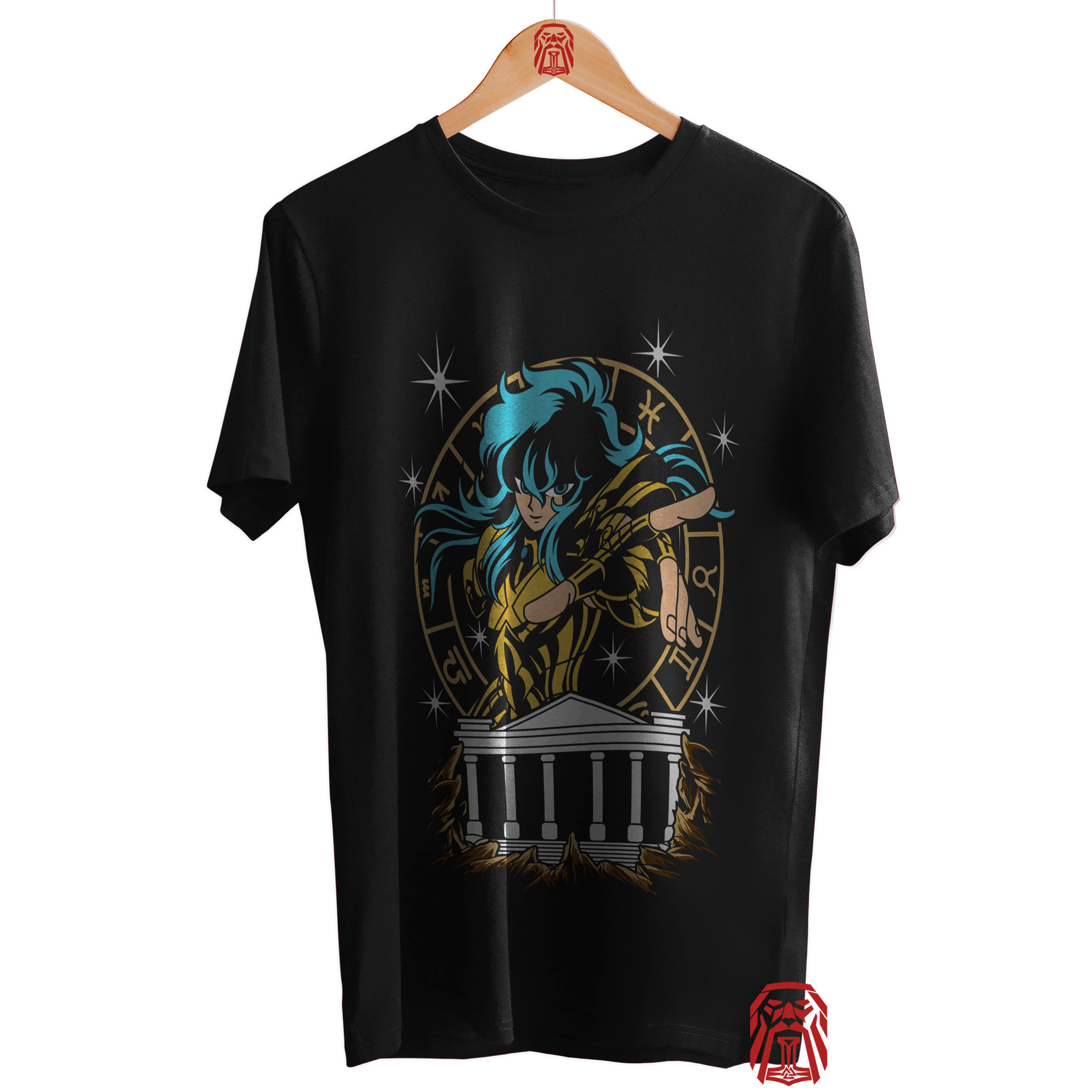 POLO ALGODÓN UNISEX ODIN2013 PERSONALIZADO MOTIVO LOS CABALLEROS DEL ZODIACO PISCIS 01 - 1
