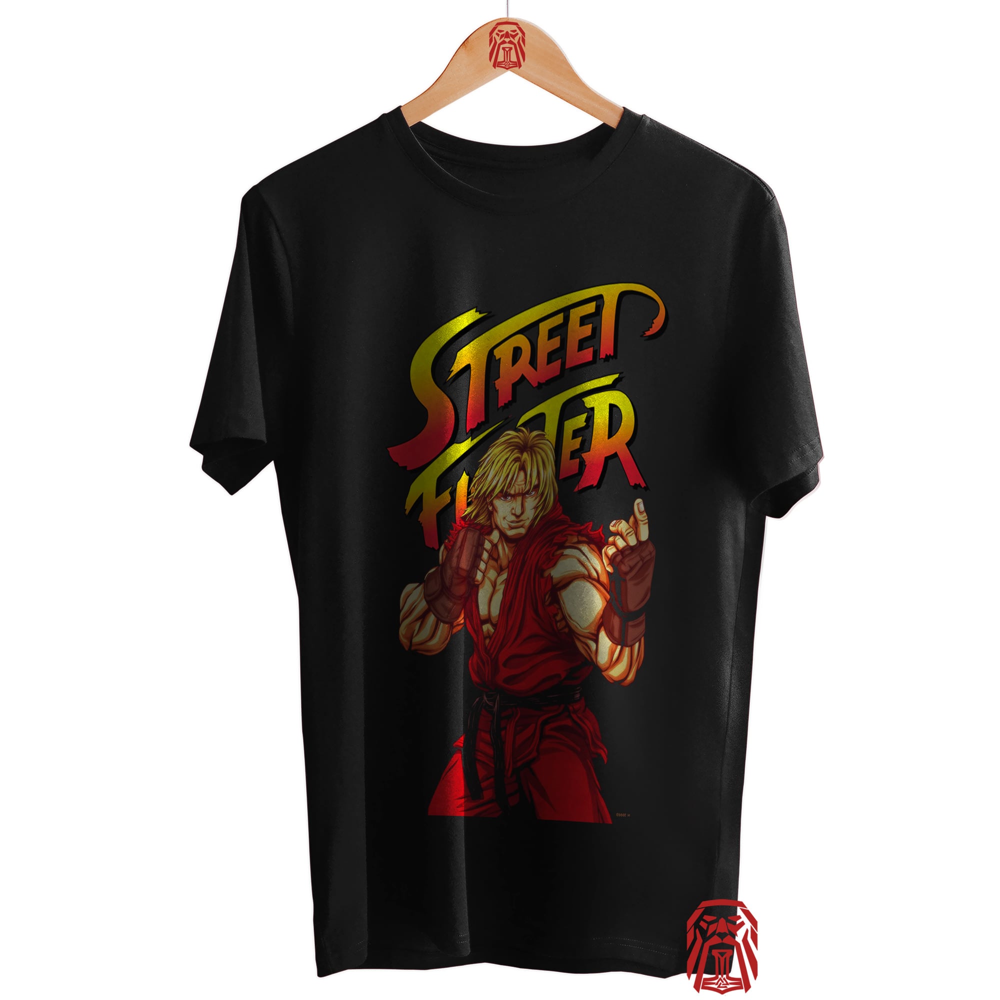 POLO ALGODÓN UNISEX ODIN2013 PERSONALIZADO MOTIVO VIDEOJUEGO STREET FIGHTER 03 - 1