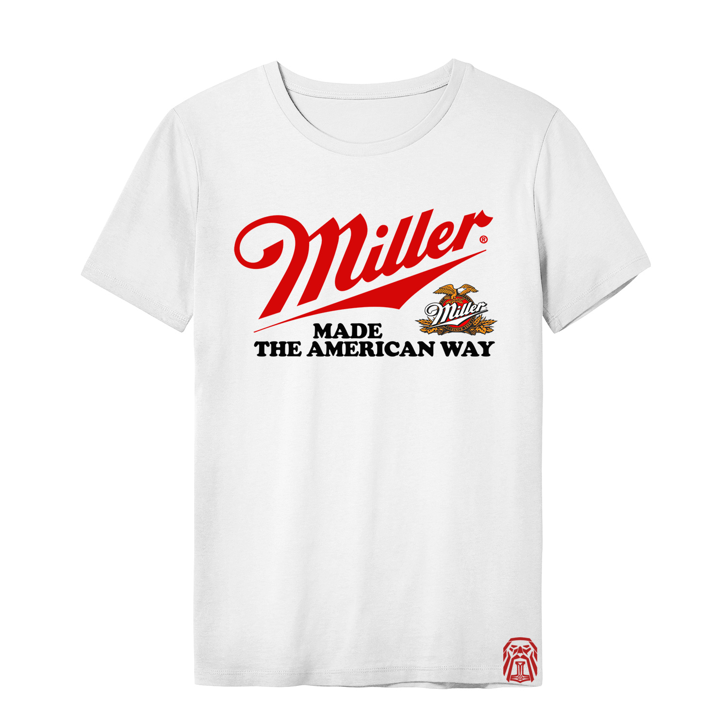 POLO ALGODÓN UNISEX ODIN2013 PERSONALIZADO MOTIVO CERVEZA MILLER 03 - 1