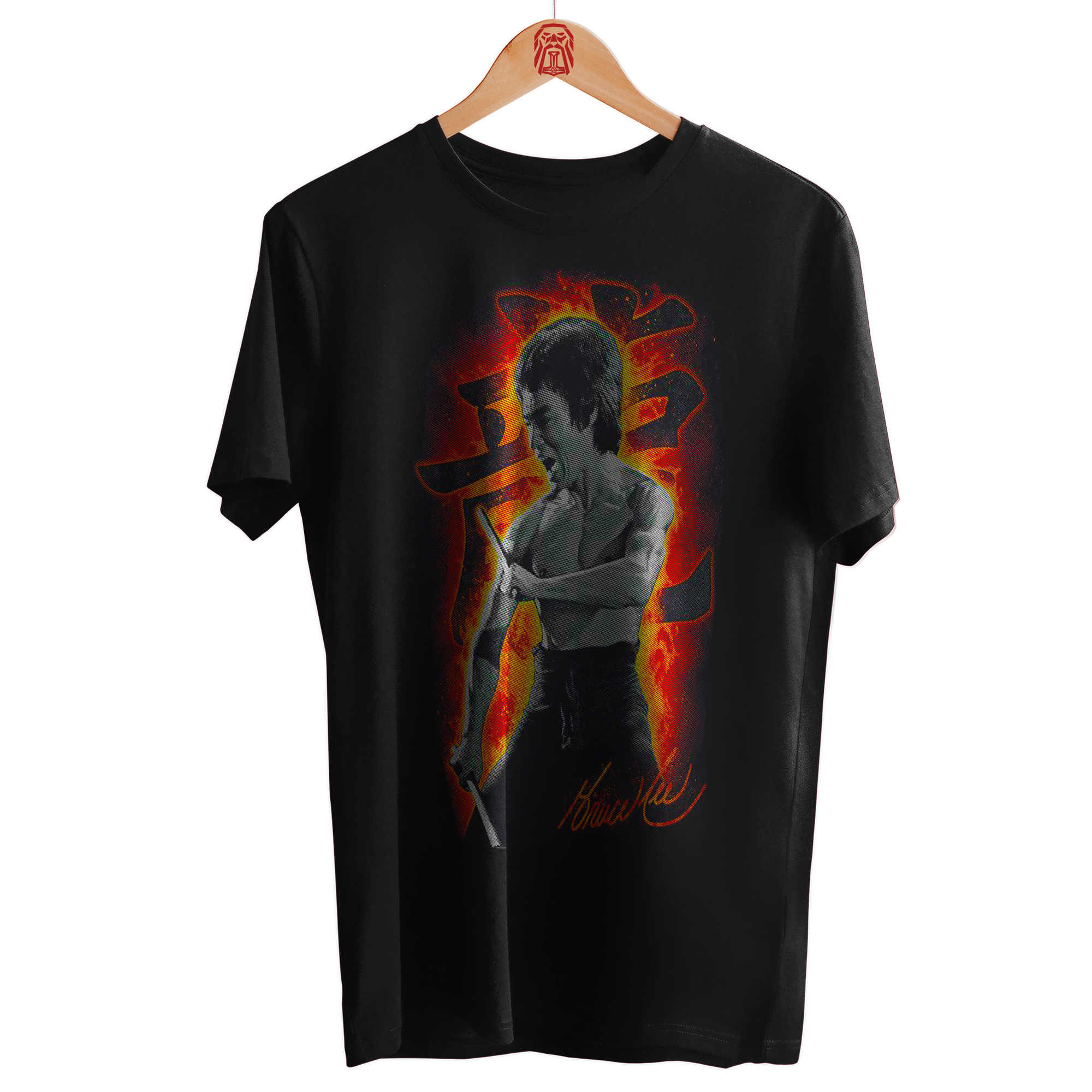 Maglietta per adulti con simbolo naturale di Bruce Lee