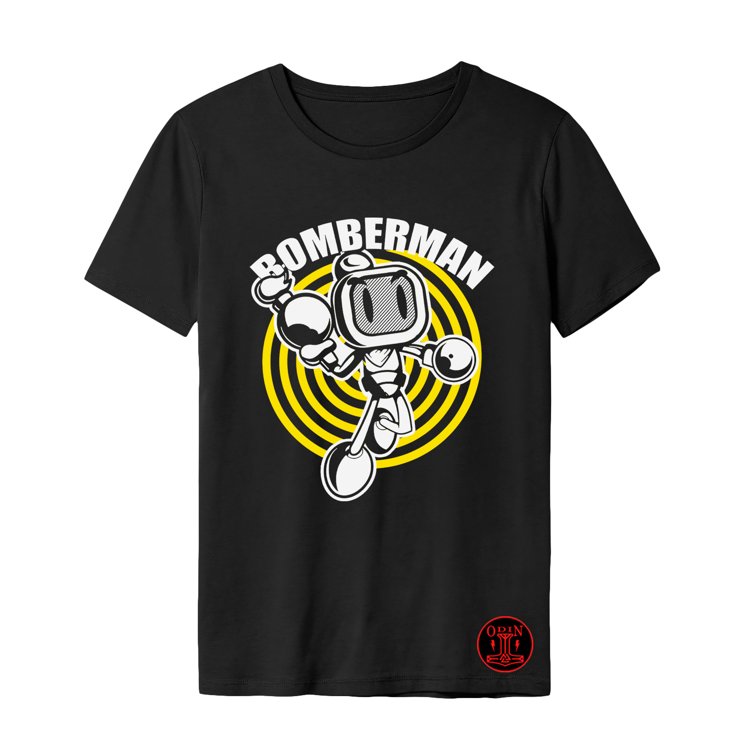 POLO ALGODÓN UNISEX ODIN2013 PERSONALIZADO MOTIVO VIDEOJUEGO BOMBERMAN 01 - 1