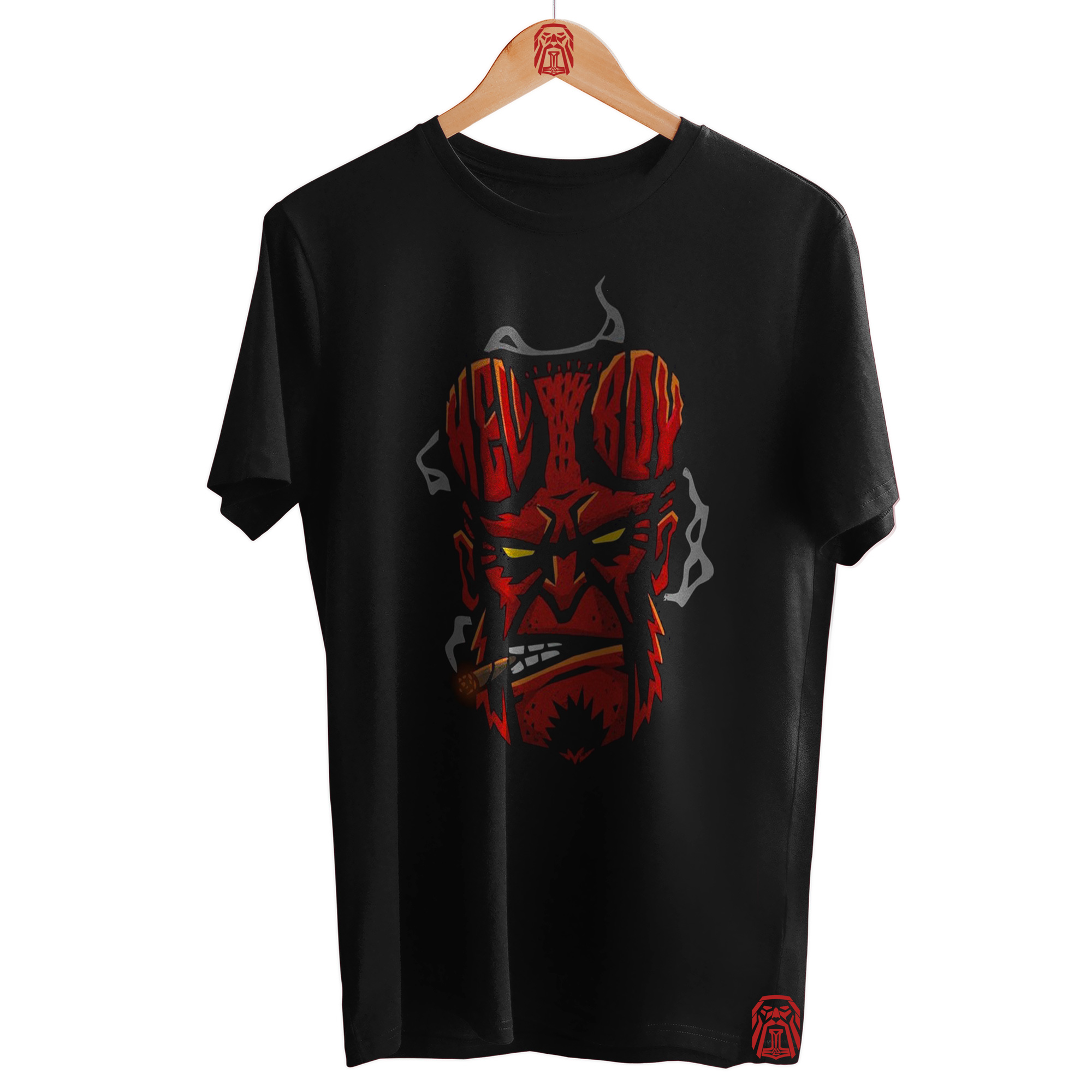 POLO ALGODÓN UNISEX ODIN2013 PERSONALIZADO MOTIVO SERIE DE PELICULA HELLBOY 03 - 1