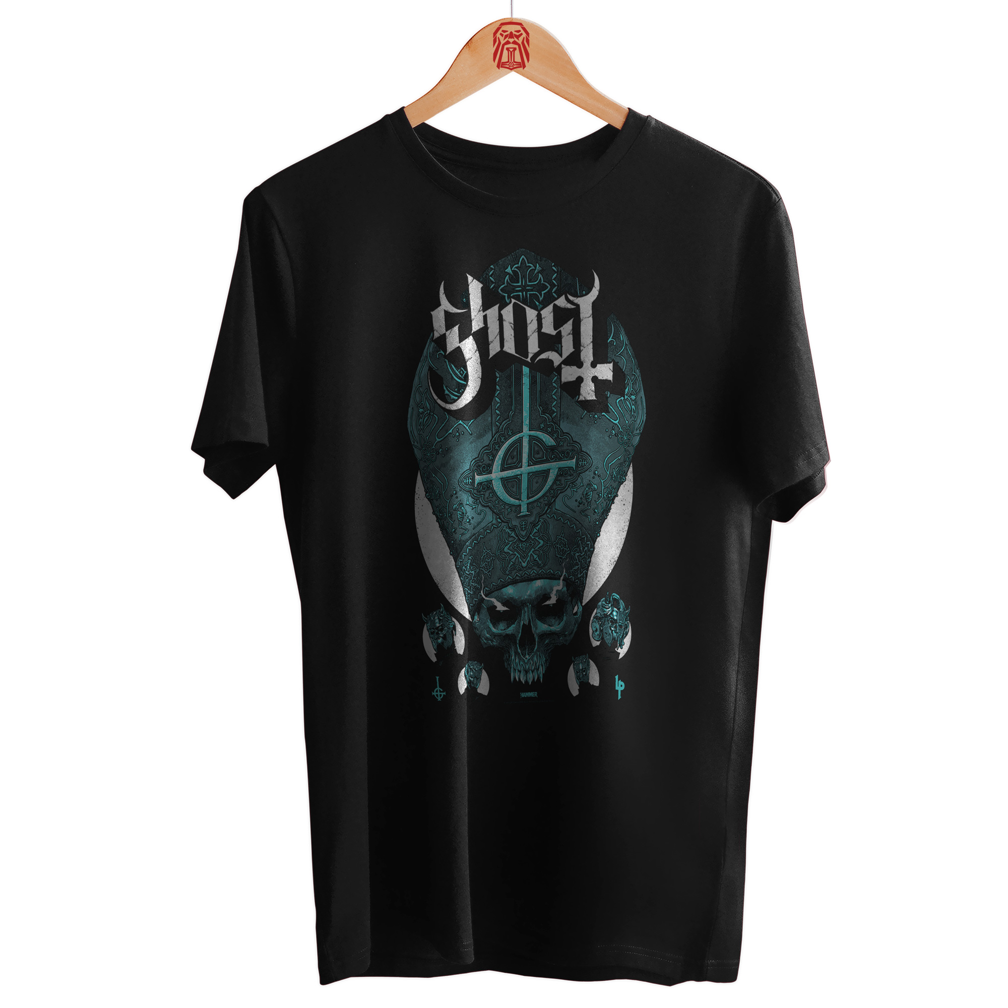 POLO ALGODÓN UNISEX ODIN2013 PERSONALIZADO MOTIVO BANDA GHOST 01 - 1
