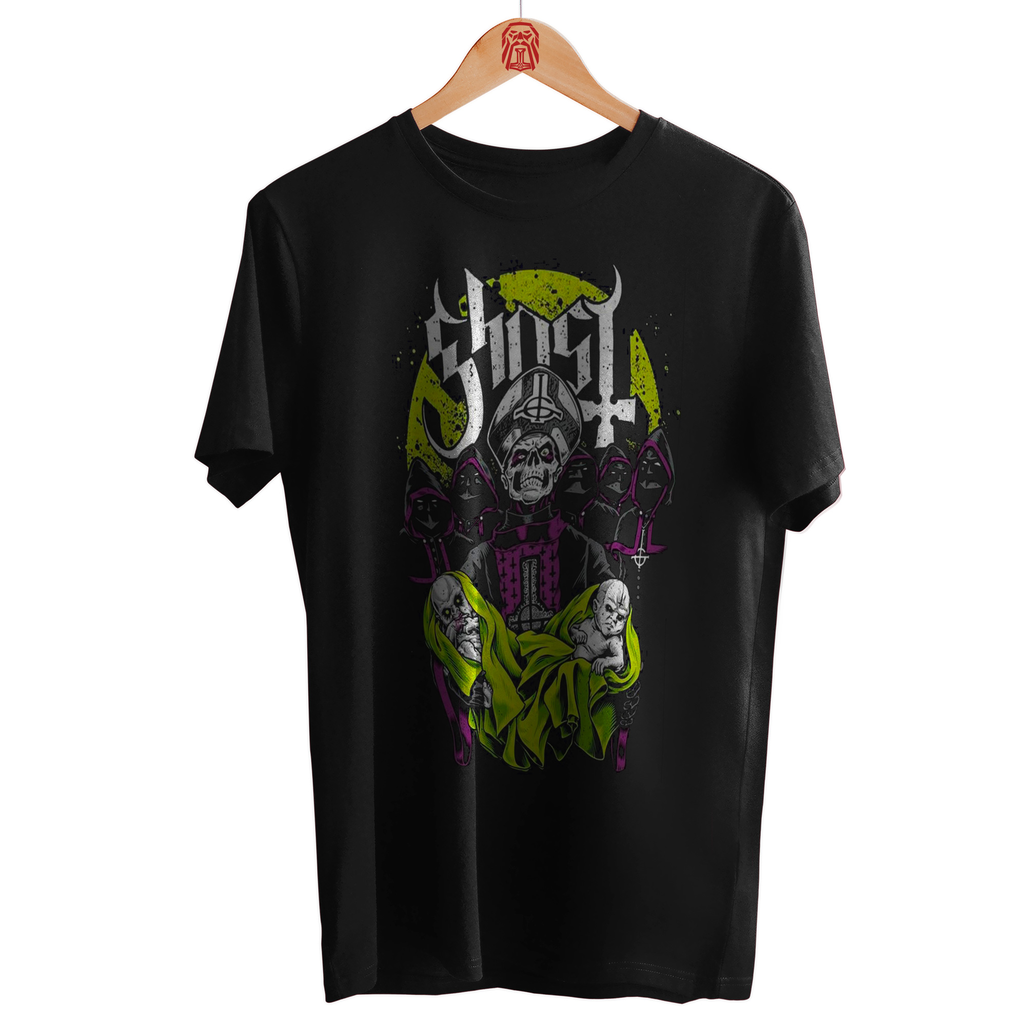 POLO ALGODÓN UNISEX ODIN2013 PERSONALIZADO MOTIVO BANDA GHOST 04 - 1