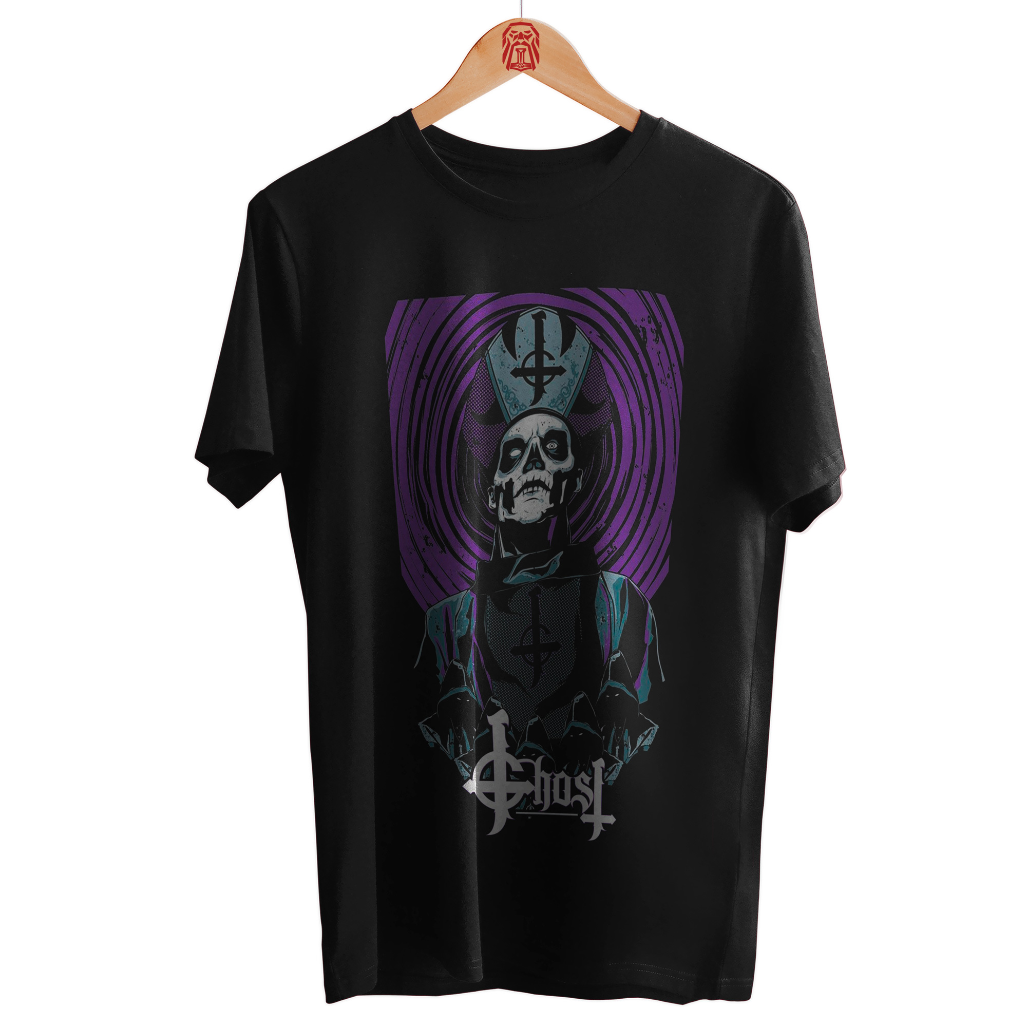 POLO ALGODÓN UNISEX ODIN2013 PERSONALIZADO MOTIVO BANDA GHOST 02 - 1