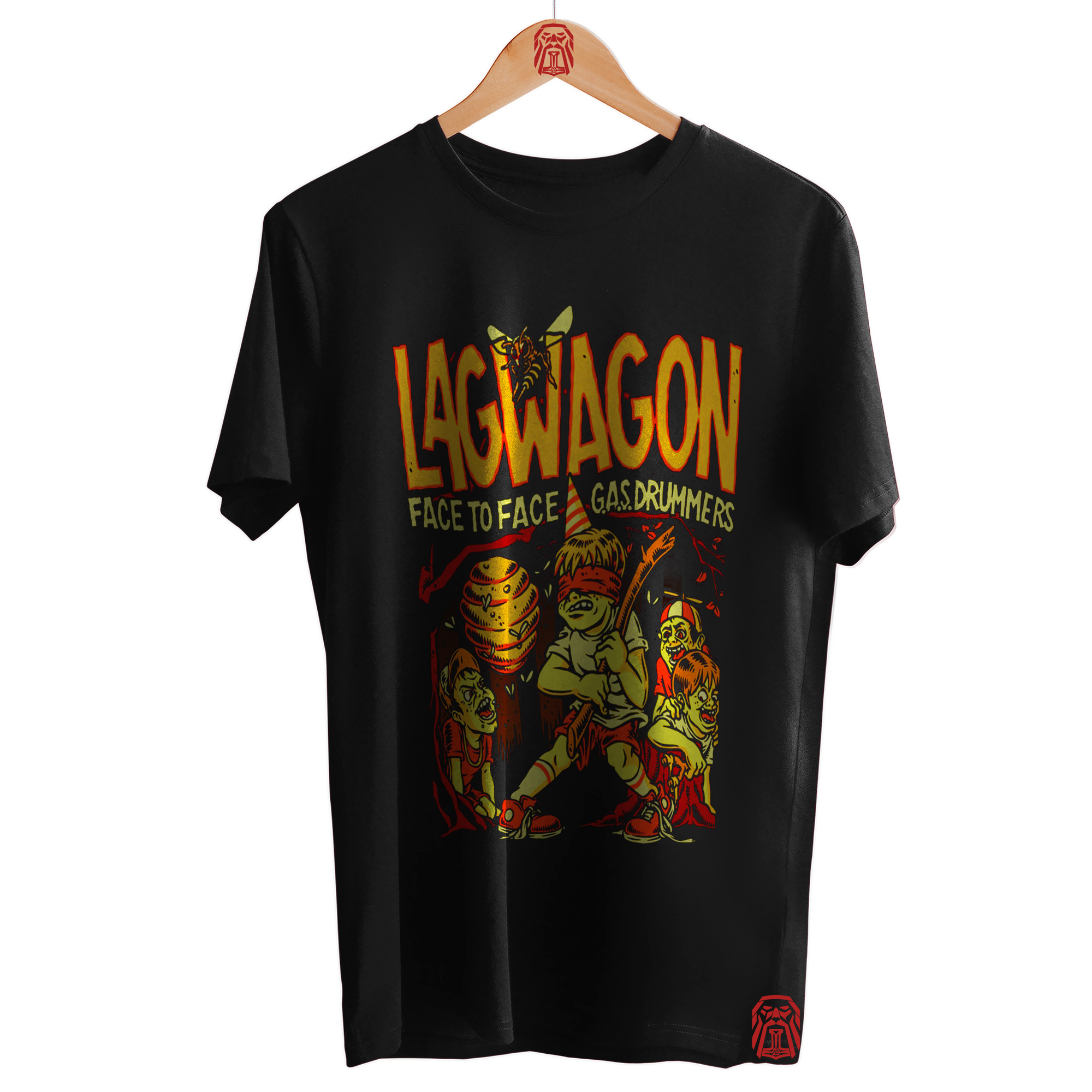 POLO UNISEX ODIN2013 PERSONALIZADO MOTIVO BANDA PUNK ROCK LAGWAGON 04 - 1