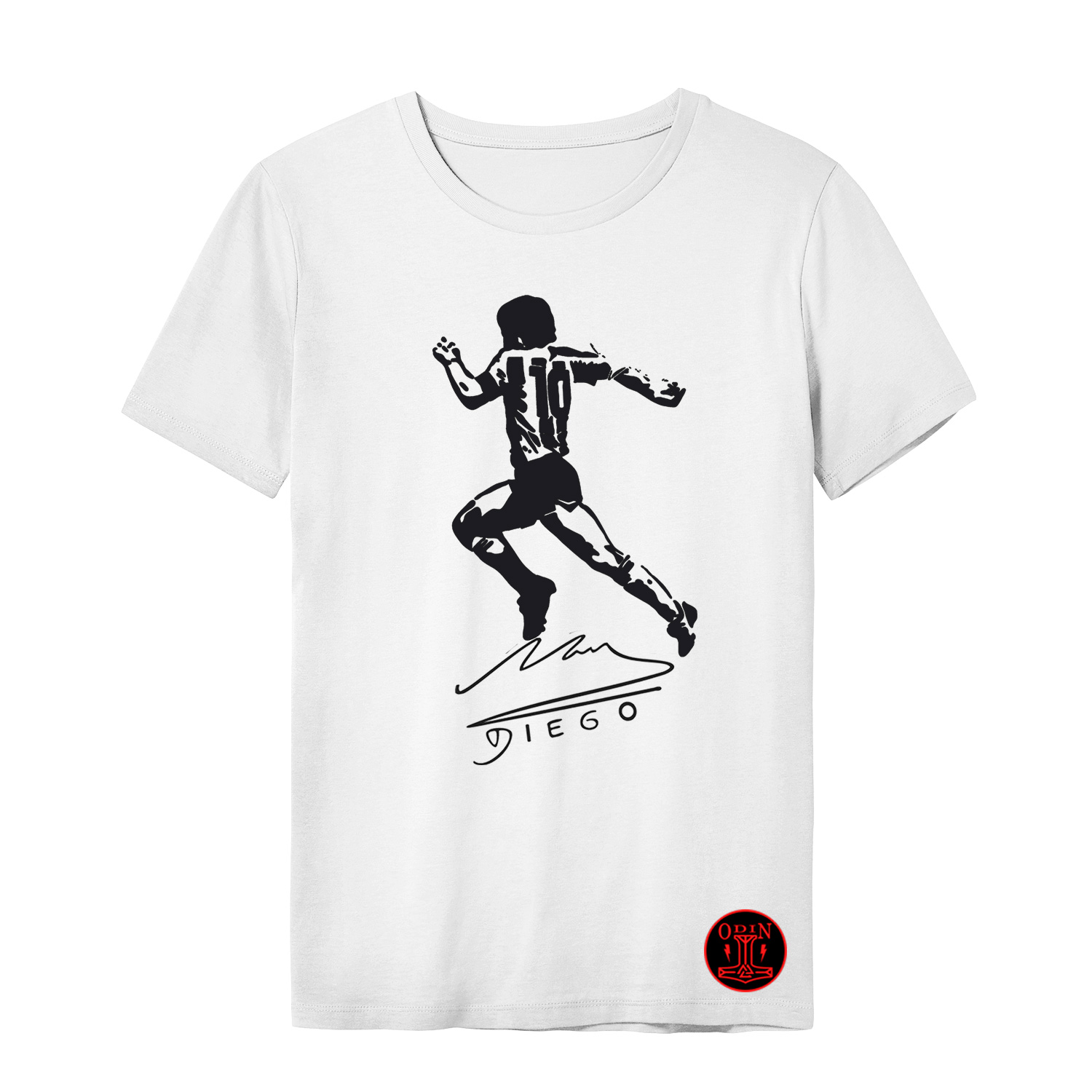 POLO UNISEX ODIN2013 PERSONALIZADO MOTIVO DIEGO ARMANDO MARADONA FUTBOL 01 - 1