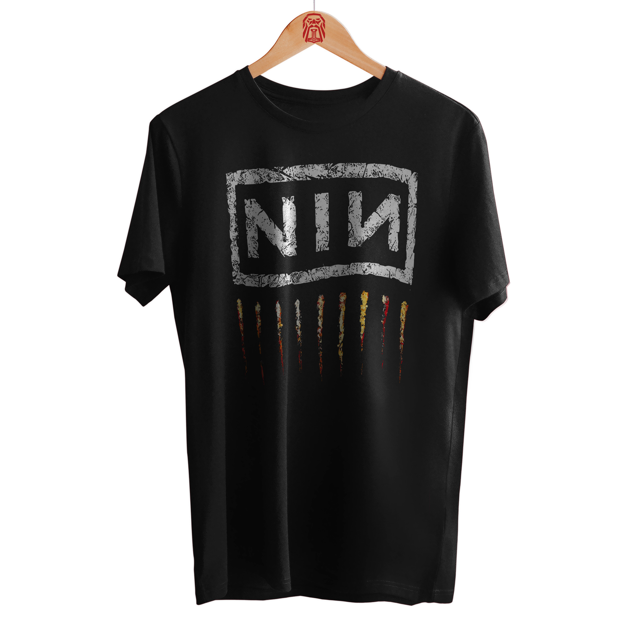 POLO UNISEX ODIN2013 PERSONALIZADO MOTIVO BANDA DE ROCK NIN NINE INCH NAILS 03 - 1