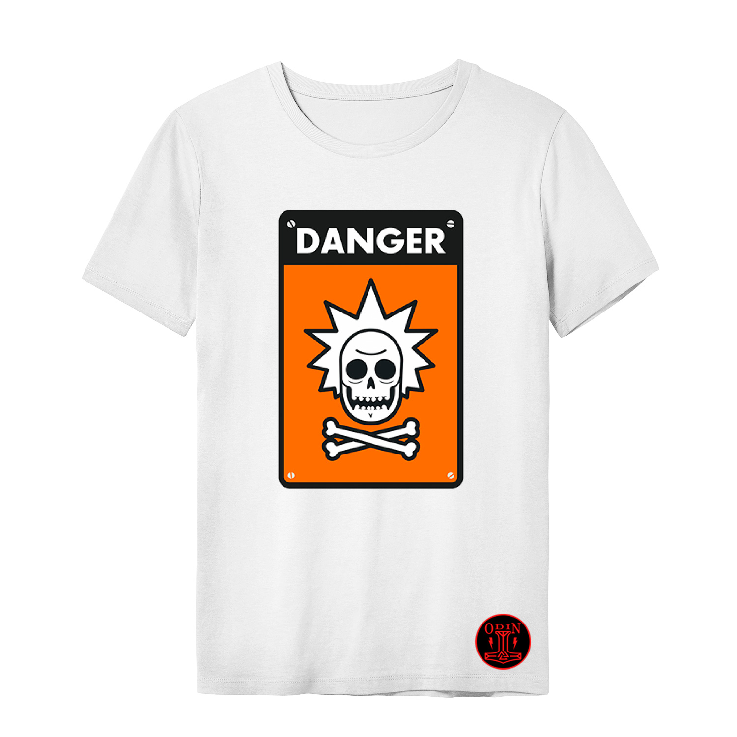 POLO UNISEX ODIN2013 PERSONALIZADO MOTIVO SERIE DE TV ROCK AND MORTY DANGER 02 - 1