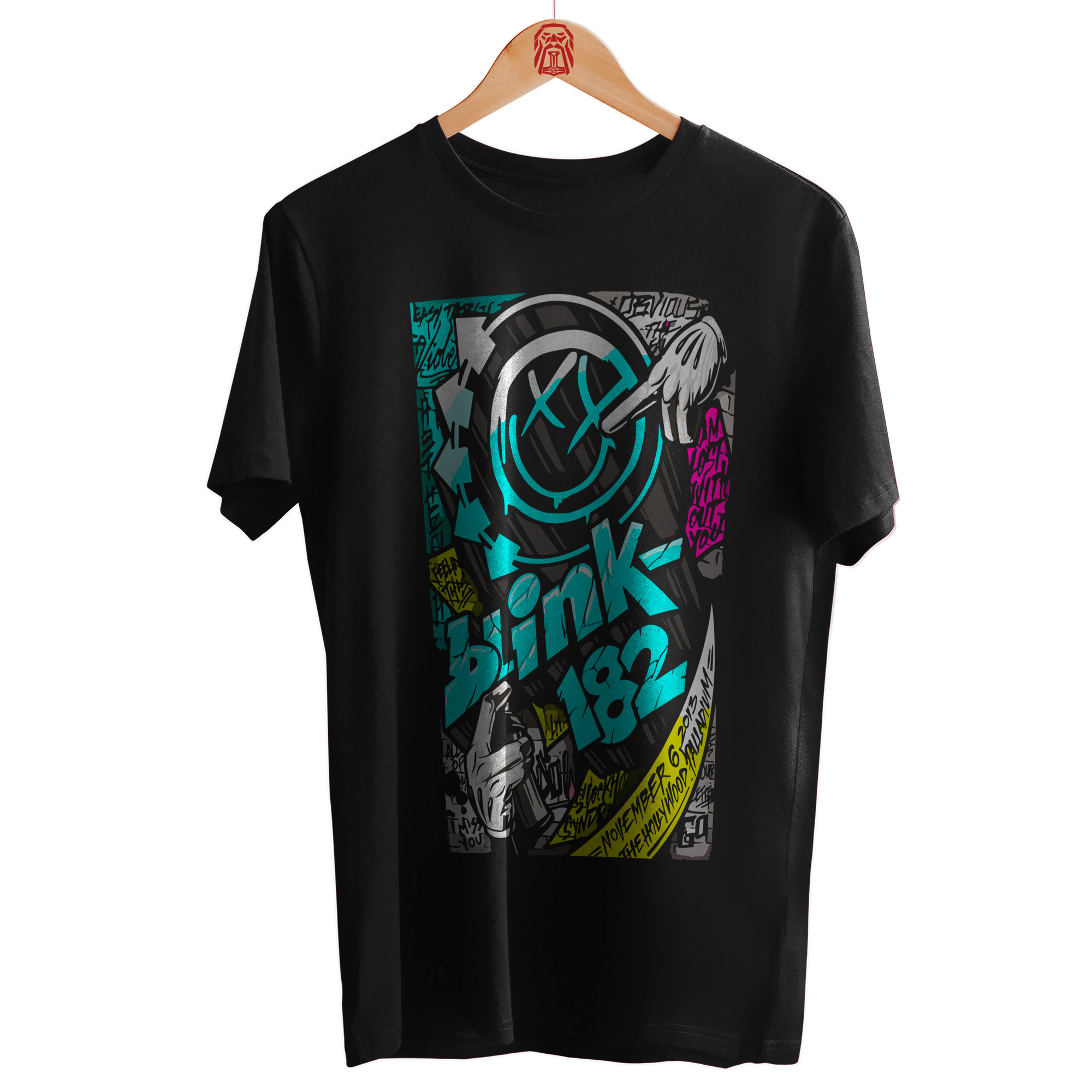 POLO UNISEX ODIN2013 PERSONALIZADO MOTIVO BANDA POP PUNK BLINK-182 05 - 1