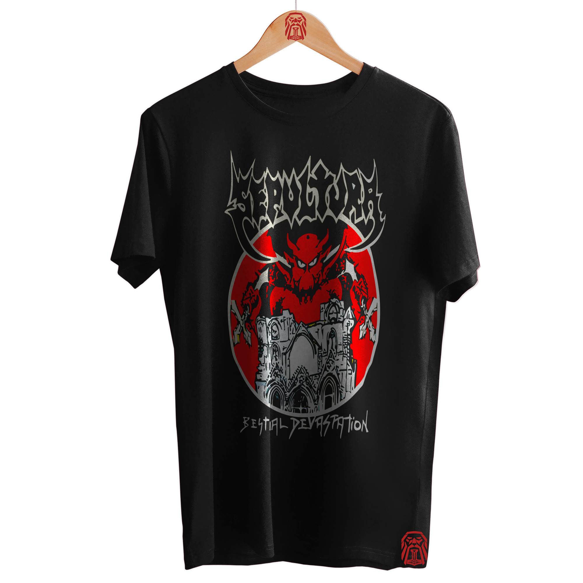 POLO UNISEX ODIN2013 PERSONALIZADO MOTIVO BANDA SEPULTURA THRASH METAL 02 - 1