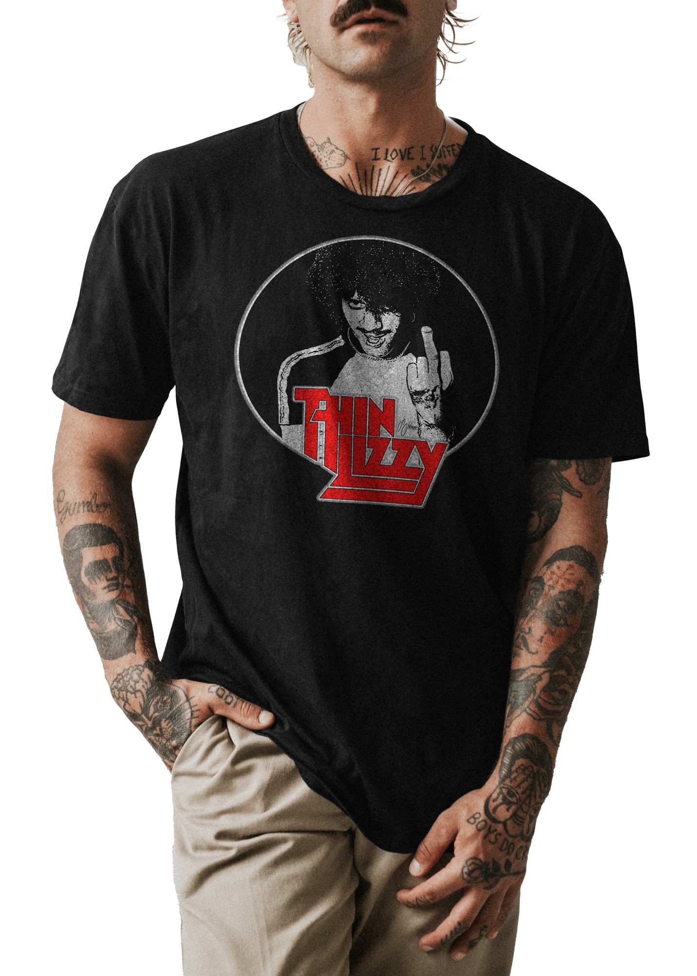 POLO UNISEX ODIN2013 PERSONALIZADO MOTIVO BANDA DE ROCK THIN LIZZY 01 - 1