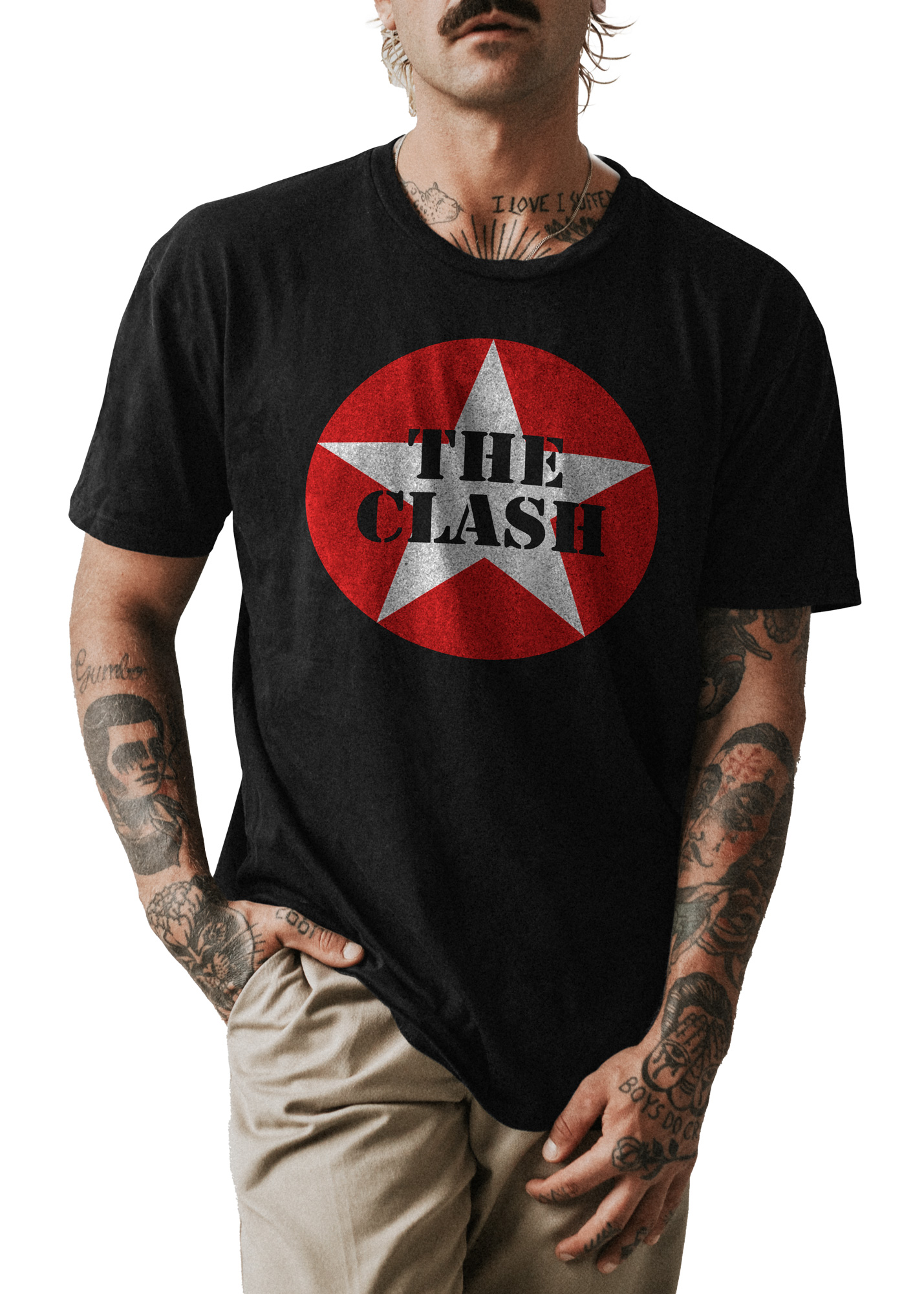 POLO UNISEX ODIN2013 PERSONALIZADO MOTIVO BANDA PUNK THE CLASH 01 - 1
