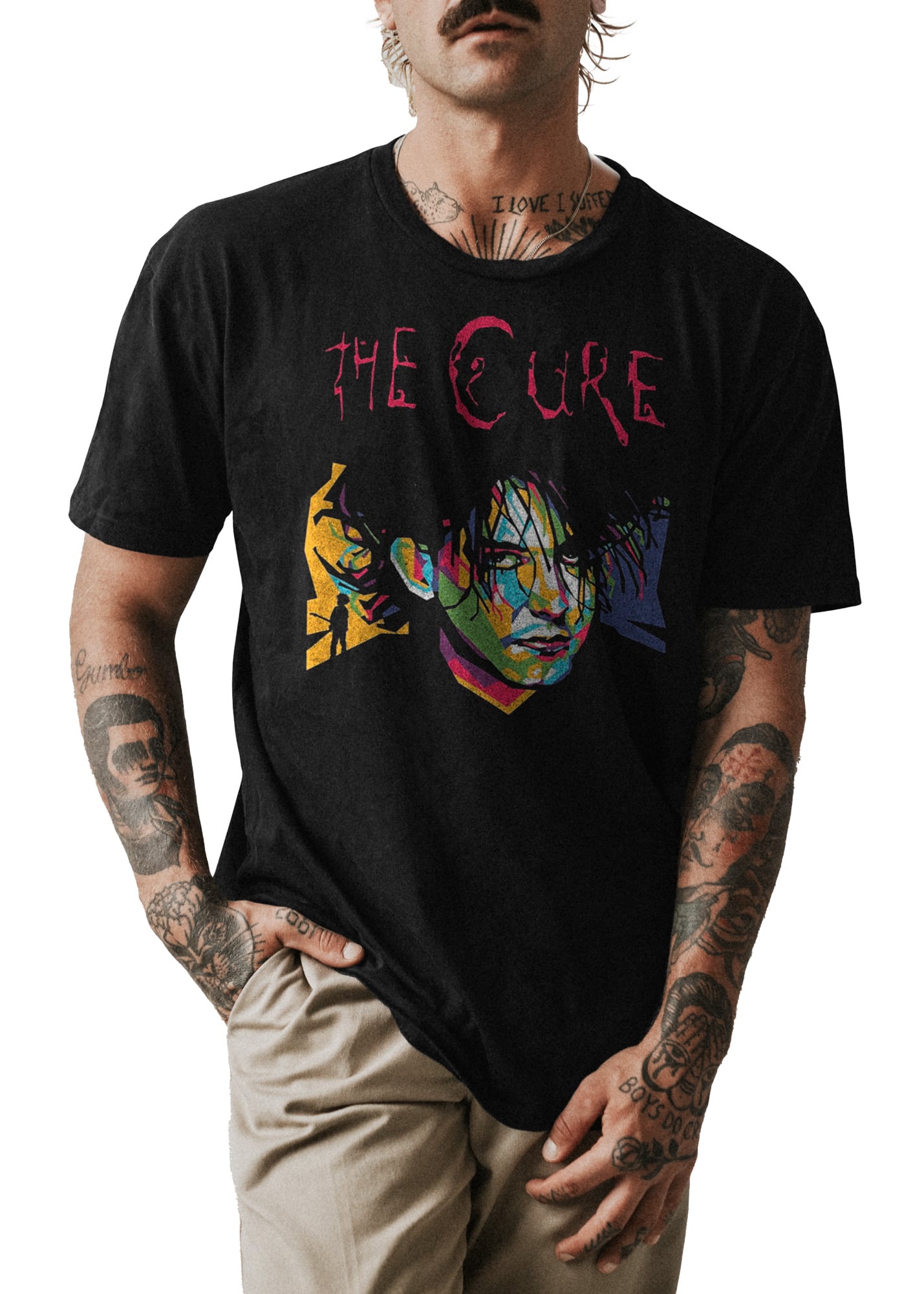 POLO UNISEX ODIN2013 PERSONALIZADO MOTIVO BANDA DE ROCK THE CURE 02 - 1