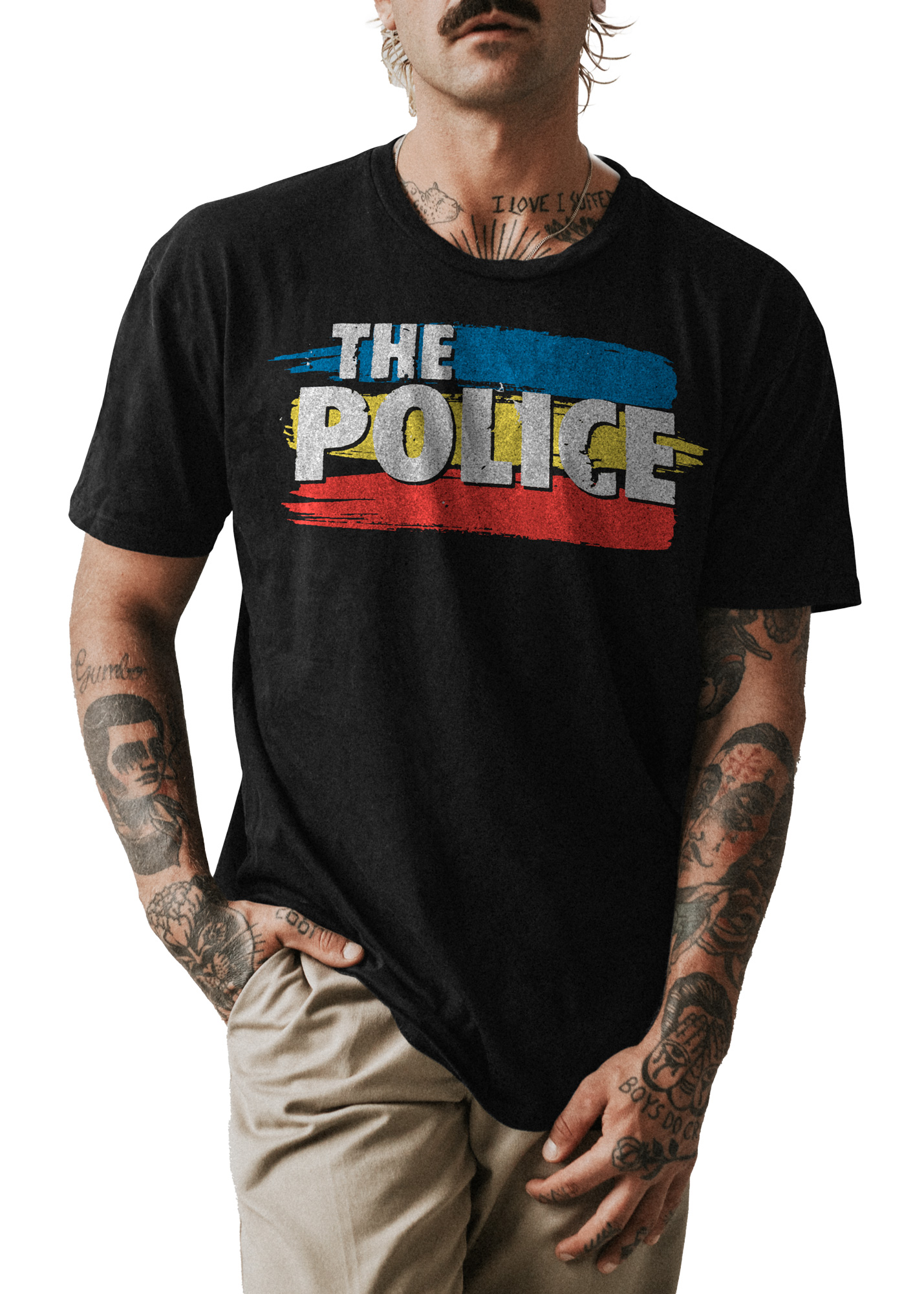 POLO UNISEX ODIN2013 PERSONALIZADO MOTIVO BANDA DE ROCK THE POLICE 04 - 1