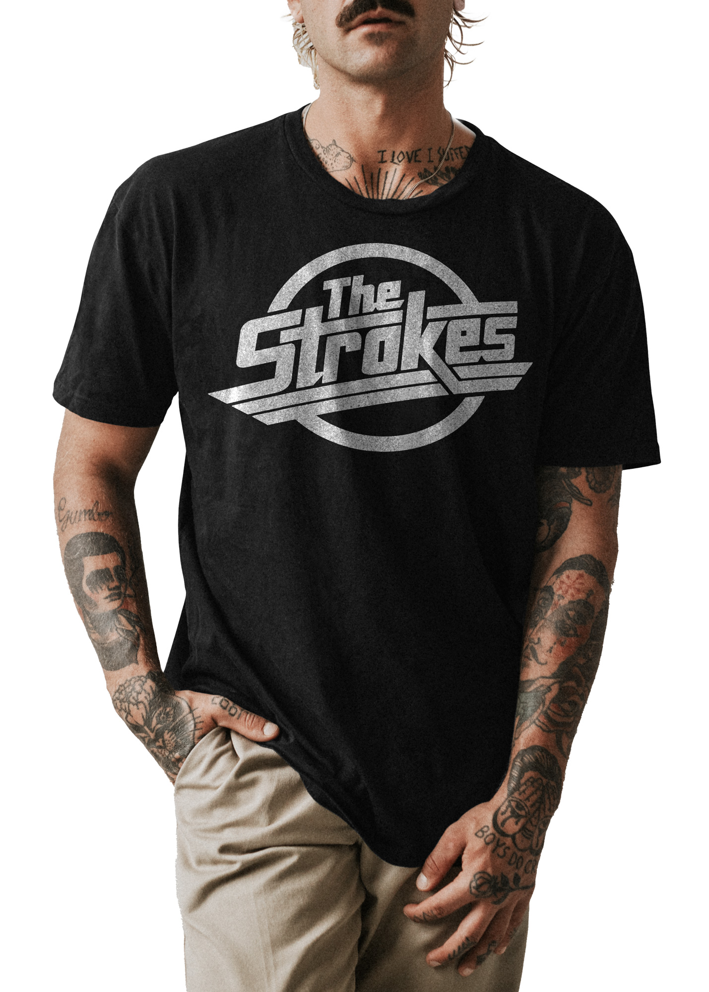 POLO UNISEX ODIN2013 PERSONALIZADO MOTIVO BANDA DE ROCK THE STROKES 02 - 1