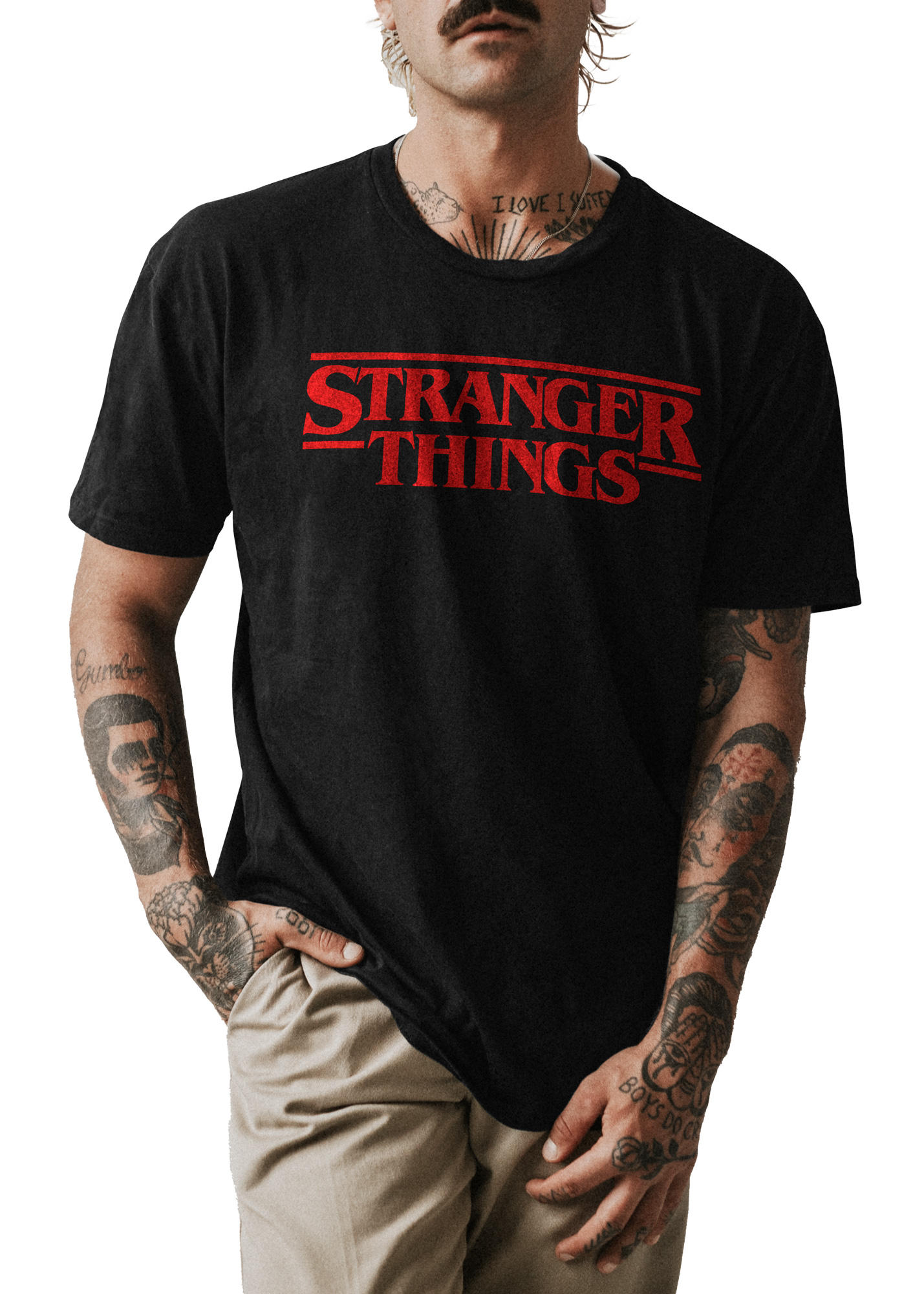 POLO UNISEX ODIN2013 PERSONALIZADO MOTIVO SERIE STRANGER THINGS 03 - 1