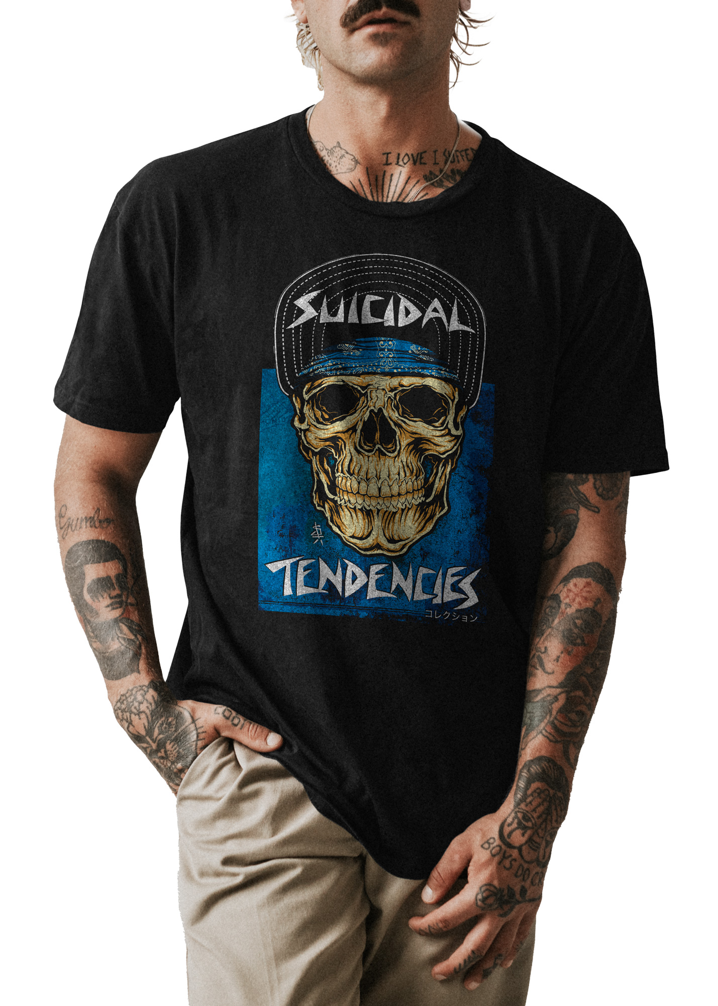 POLO UNISEX ODIN2013 PERSONALIZADO MOTIVO BANDA PUNK SUICIDAL TENDENCIES 01 - 1
