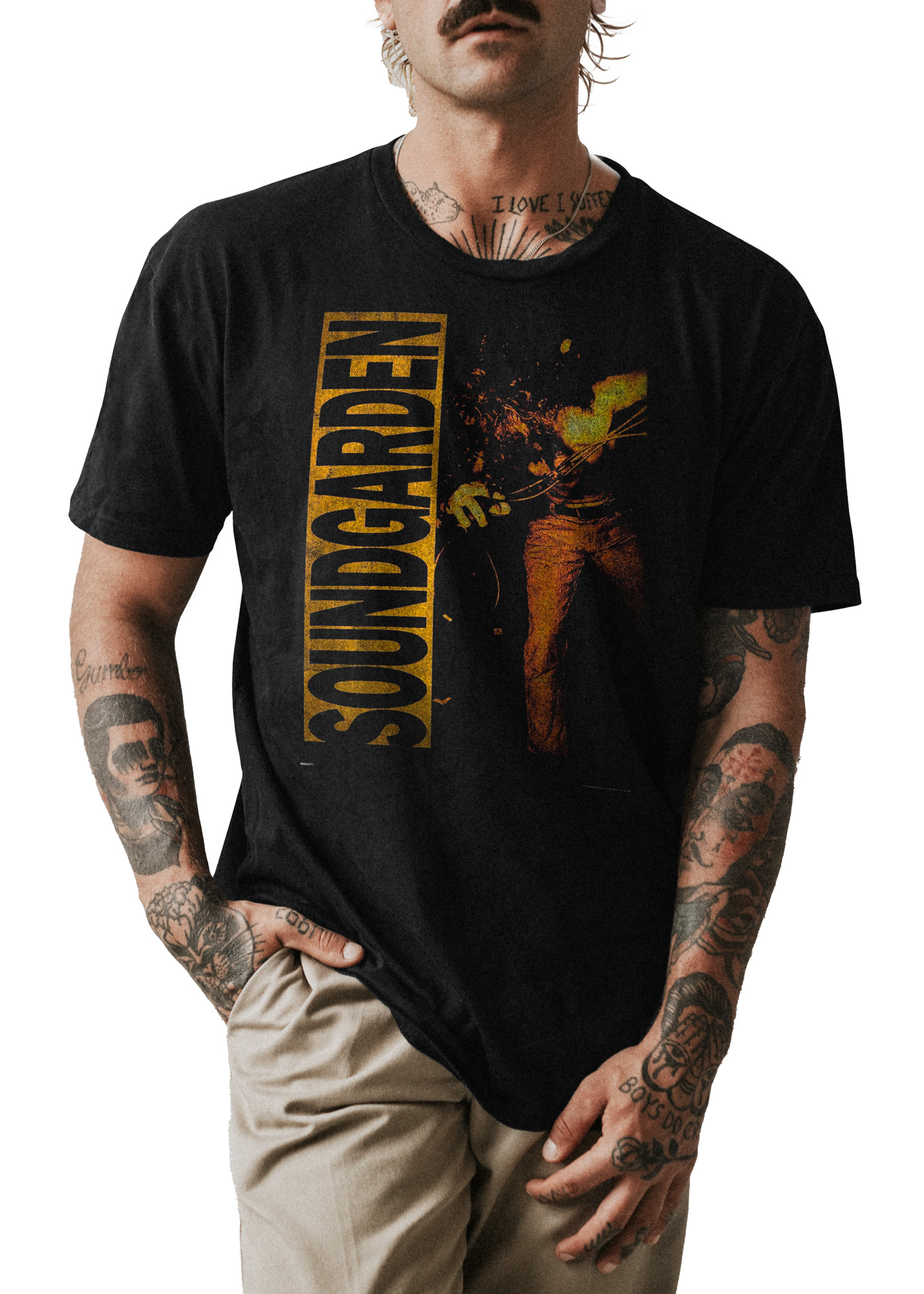 POLO UNISEX ODIN2013 PERSONALIZADO MOTIVO BANDA DE ROCK SOUNDGARDEN 05 - 1