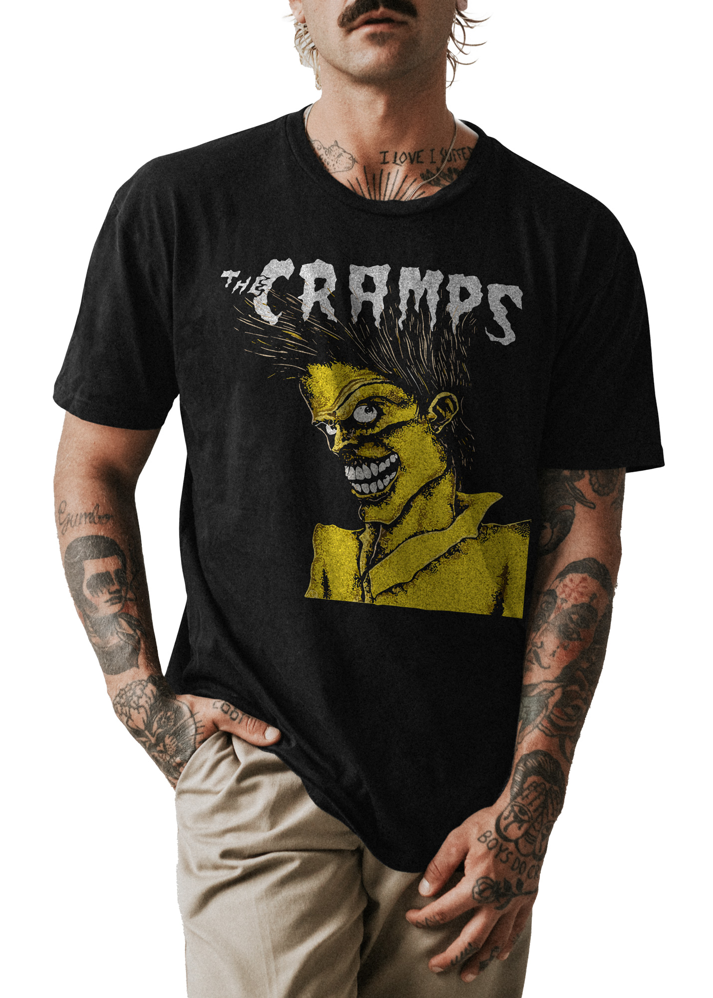 POLO UNISEX ODIN2013 PERSONALIZADO MOTIVO BANDA PUNK ROCK THE CRAMPS 03 - 1