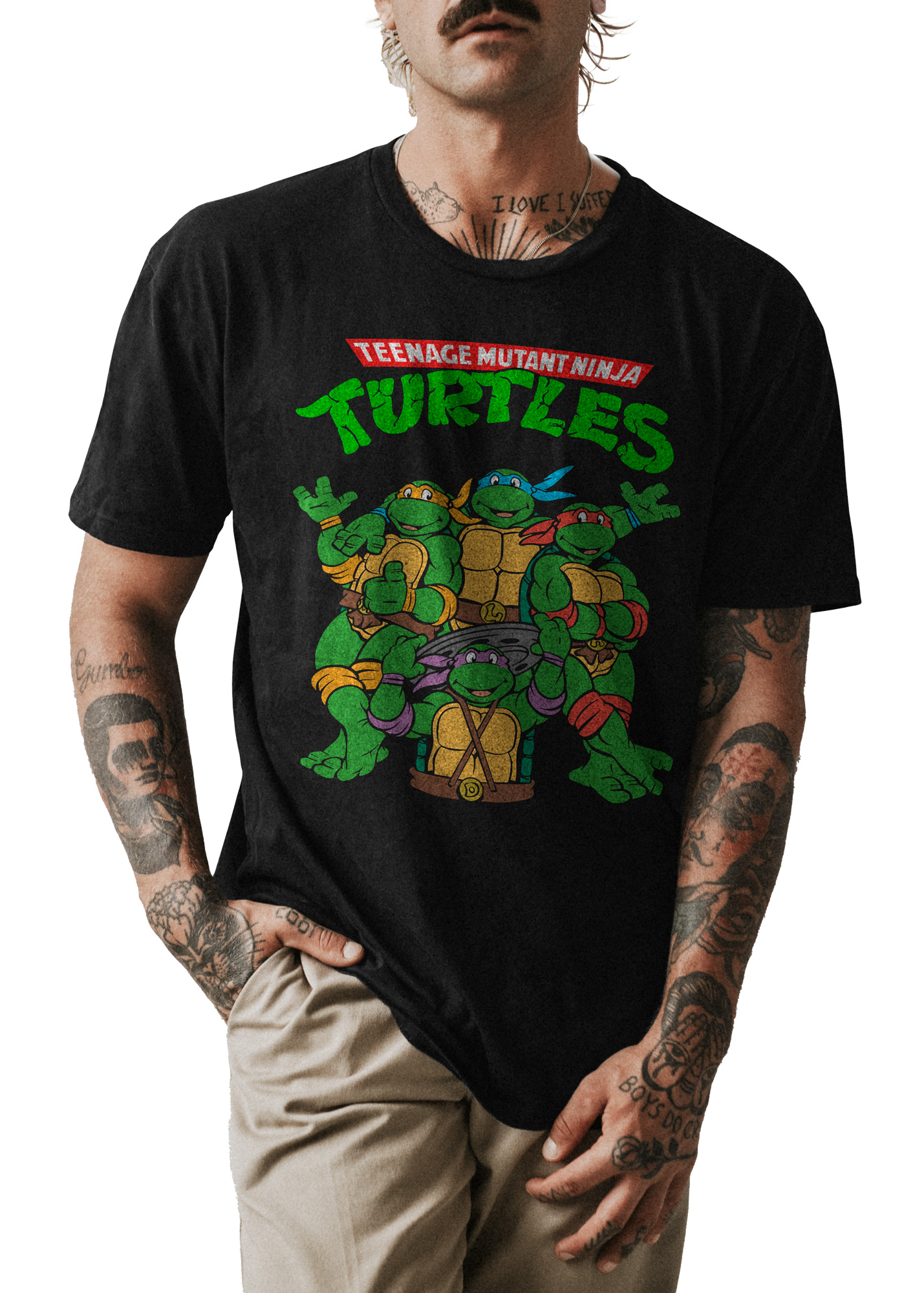 POLO UNISEX ODIN2013 PERSONALIZADO MOTIVO SERIE DE TV TORTUGAS NINJA 02 - 1