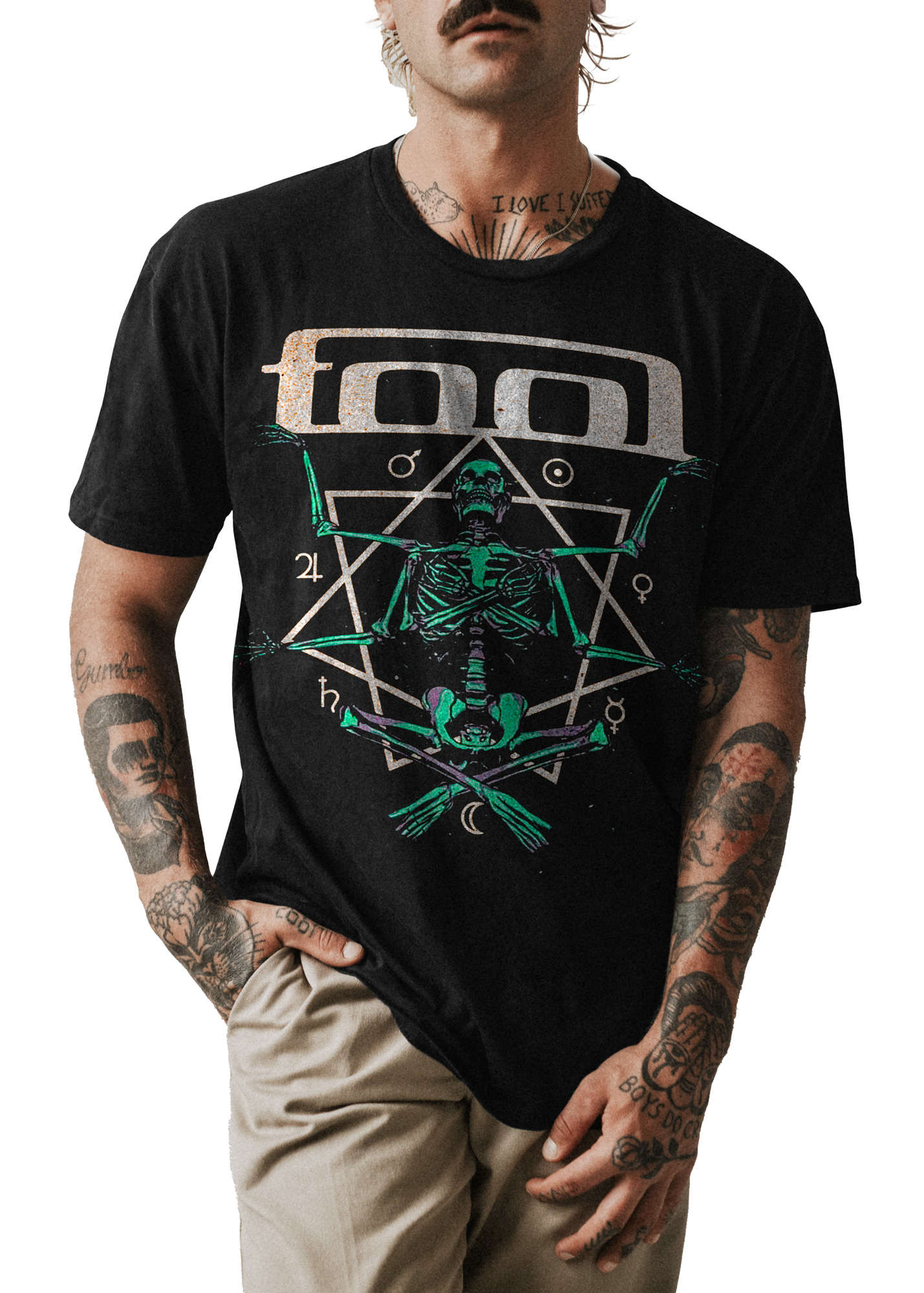 POLO UNISEX ODIN2013 PERSONALIZADO MOTIVO BANDA METAL TOOL 03 - 1