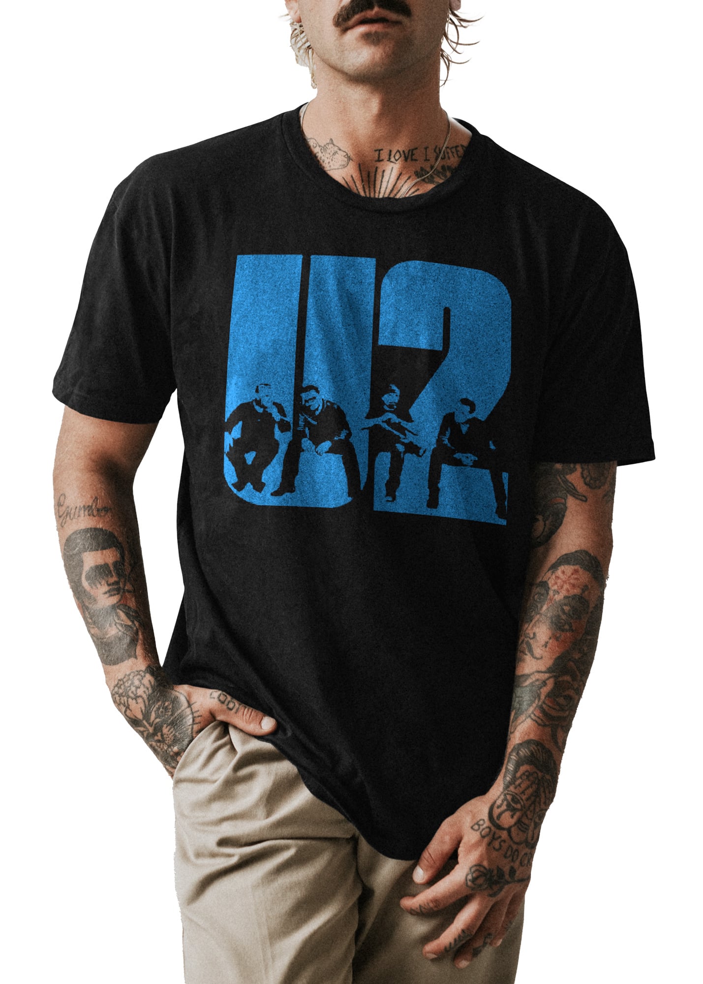 POLO UNISEX ODIN2013 PERSONALIZADO MOTIVO BANDA DE ROCK U2 02 - 1
