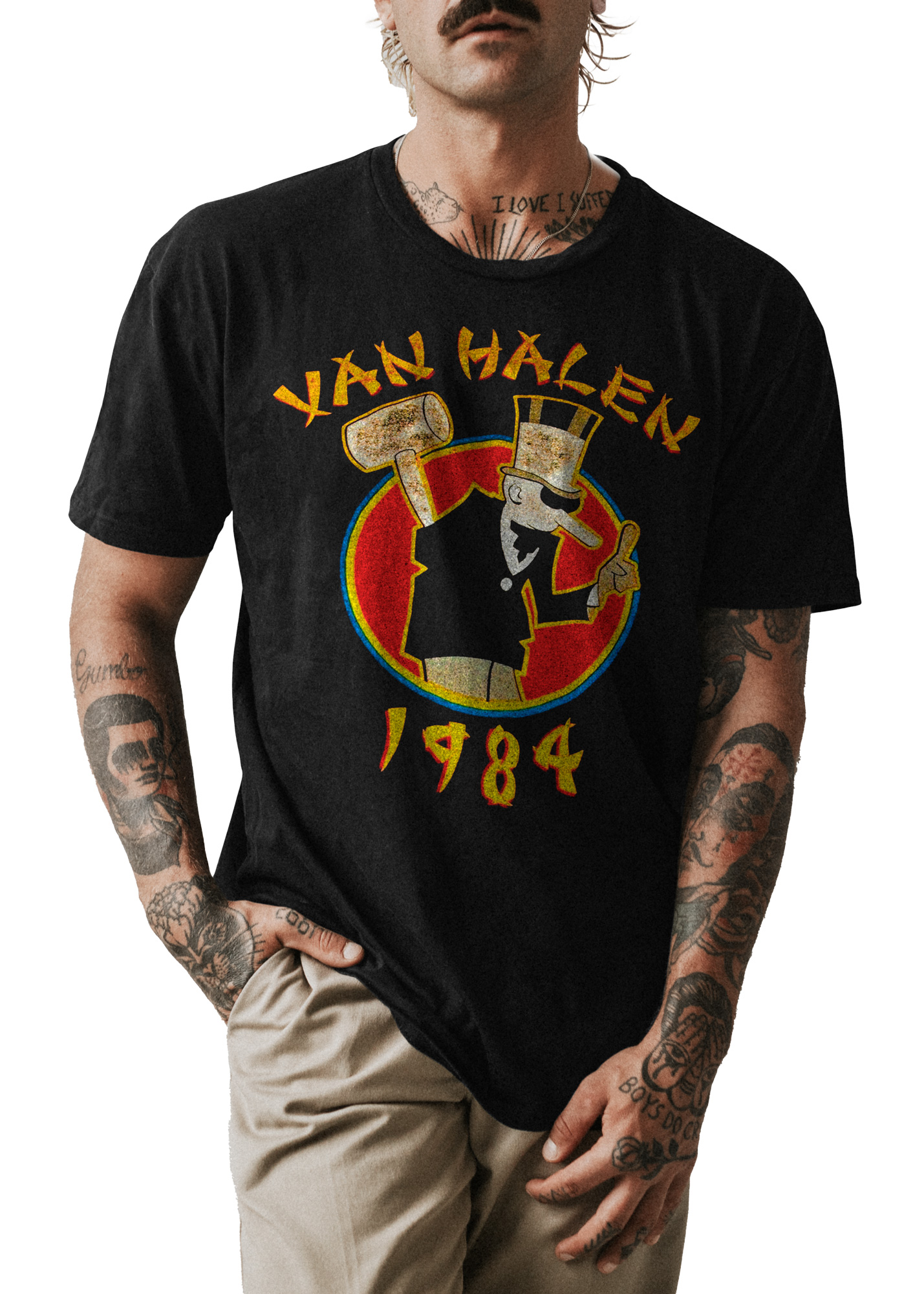 POLO UNISEX ODIN2013 PERSONALIZADO MOTIVO BANDA DE ROCK VAN HALEN 02 - 1