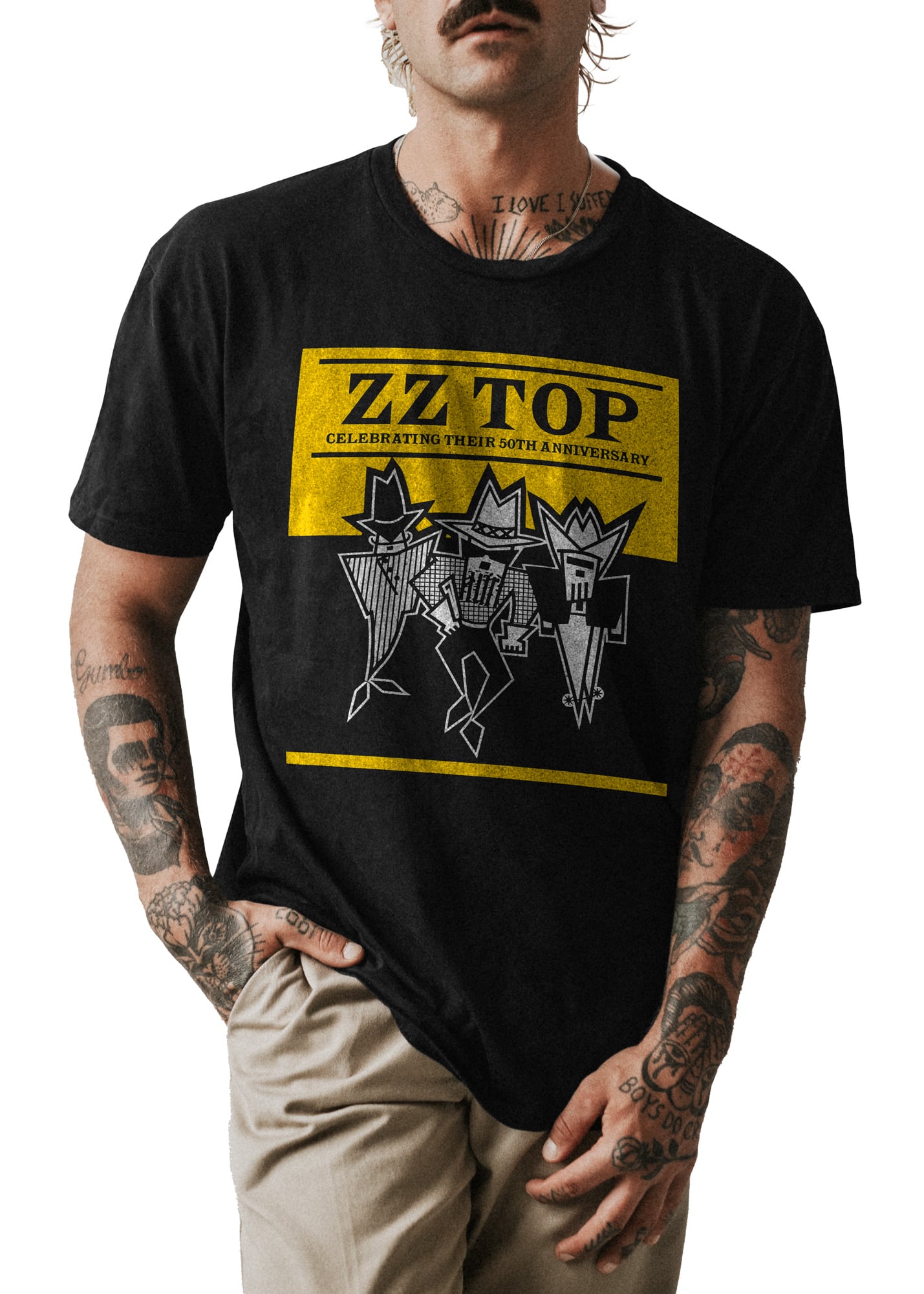 POLO UNISEX ODIN2013 PERSONALIZADO MOTIVO BANDA DE ROCK ZZ TOP 03 - 1
