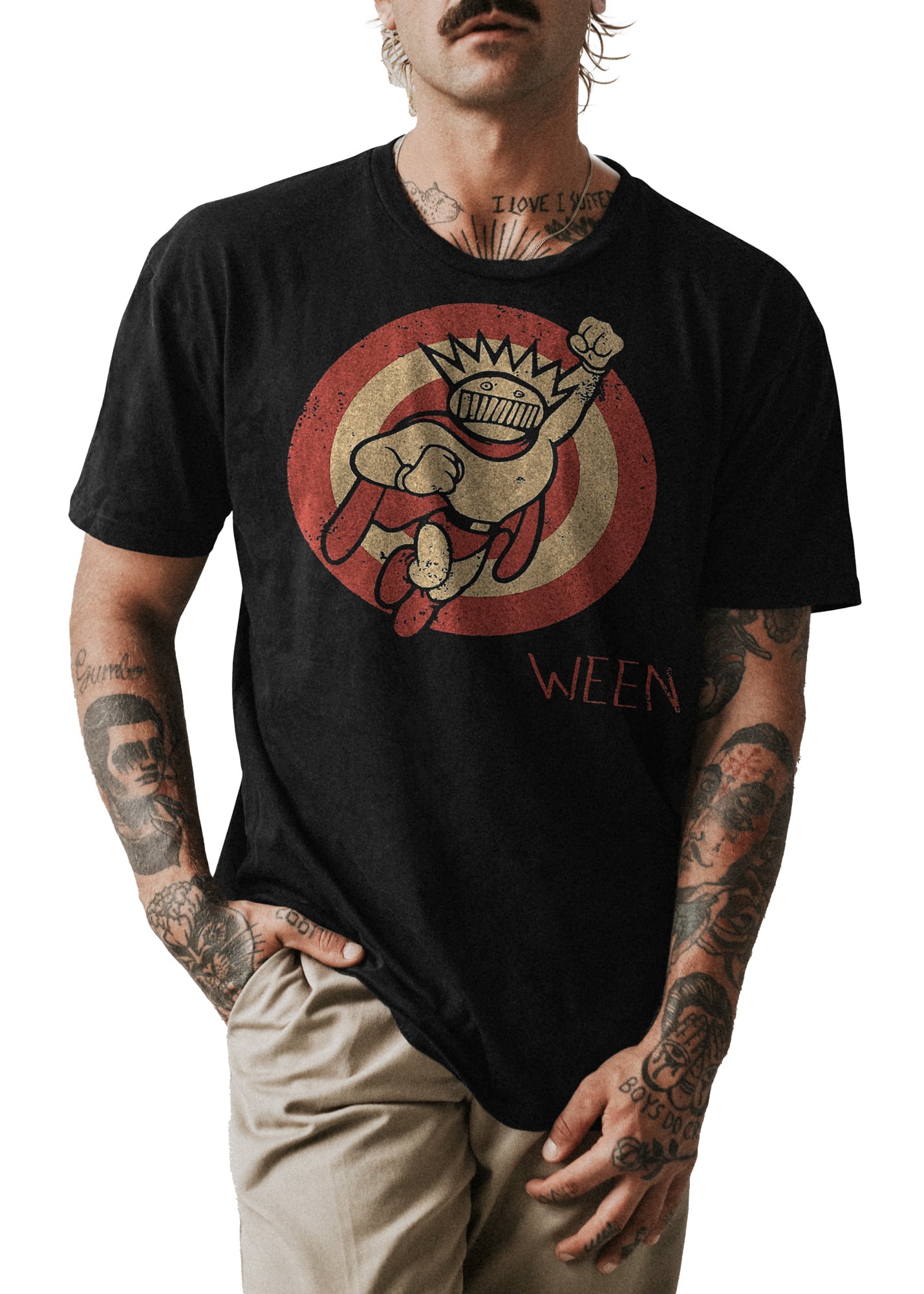 POLO UNISEX ODIN2013 PERSONALIZADO MOTIVO BANDA DE ROCK WEEN 01 - 1
