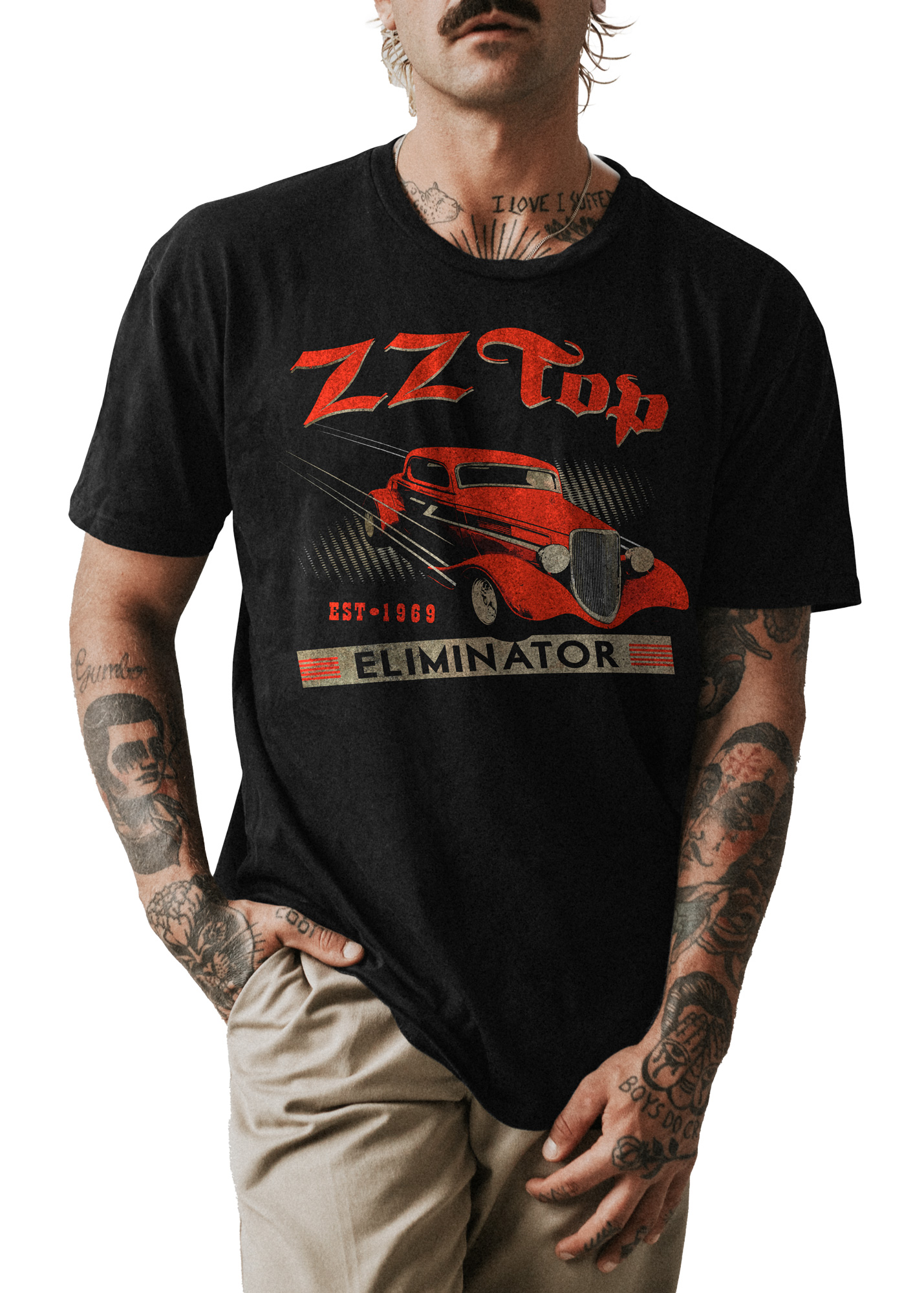 POLO UNISEX ODIN2013 PERSONALIZADO MOTIVO BANDA DE ROCK ZZ TOP 01 - 1